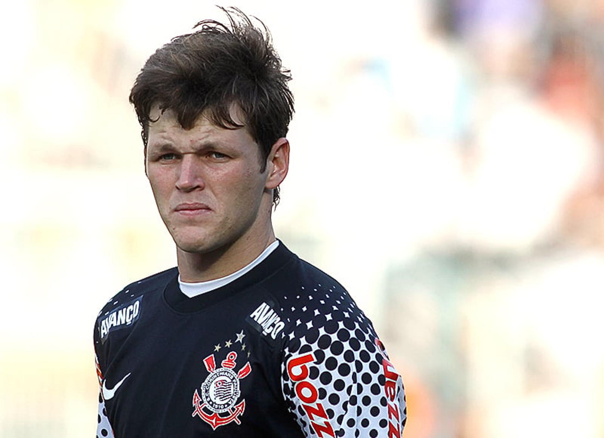 O goleiro Renan pelo Corinthians em 2013 ( Foto: Edson Lopes Jr/LANCE!Press)