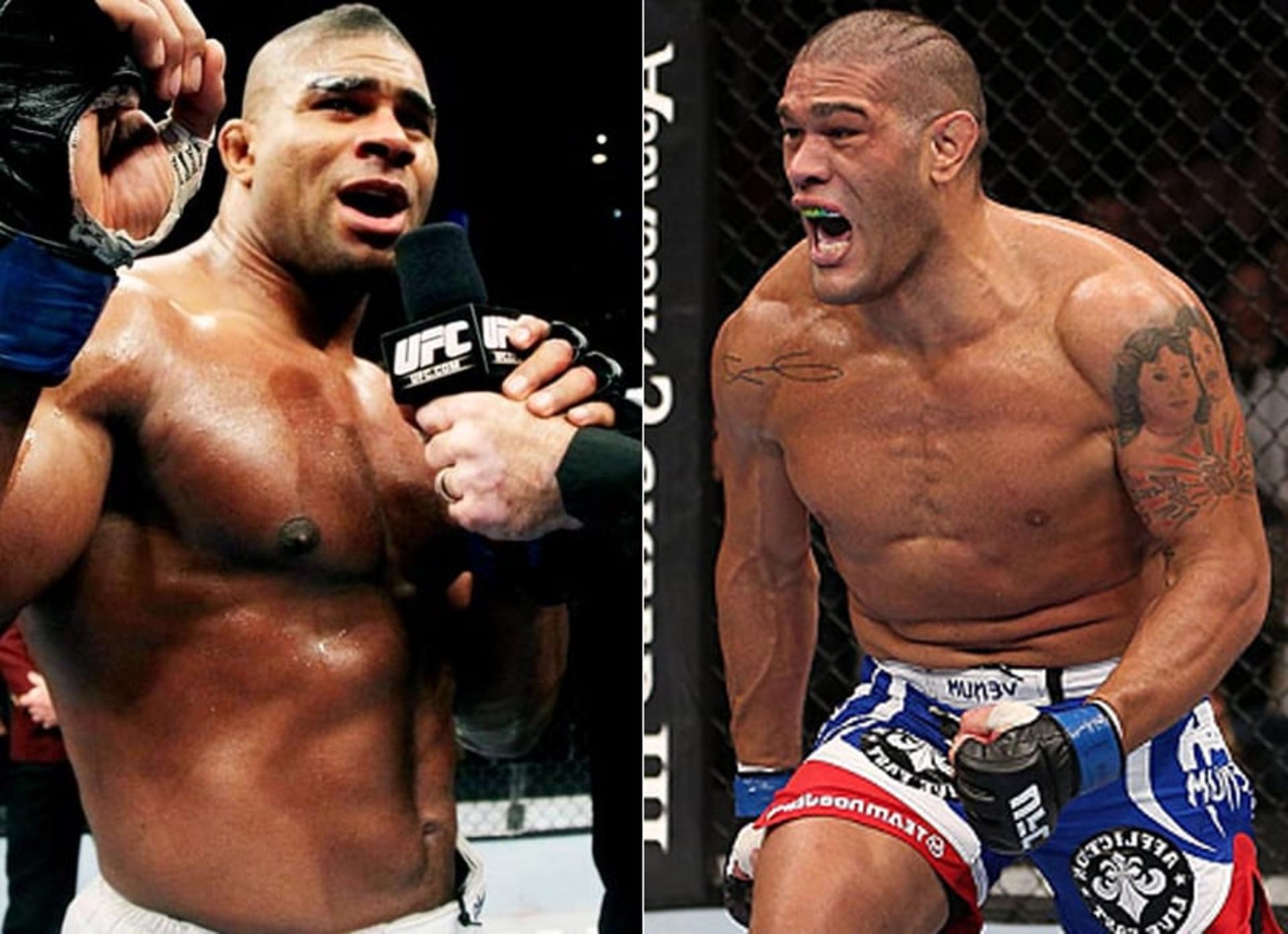 Alistair Overeem e Antonio Pezão (Fotos: Divulgação/UFC)