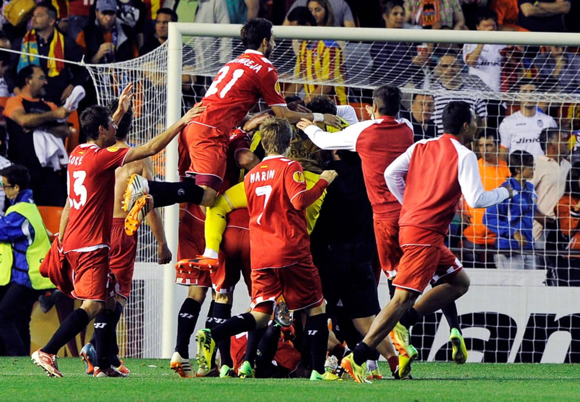 Sevilla x Valencia (Foto: Jose Jordan/AFP)