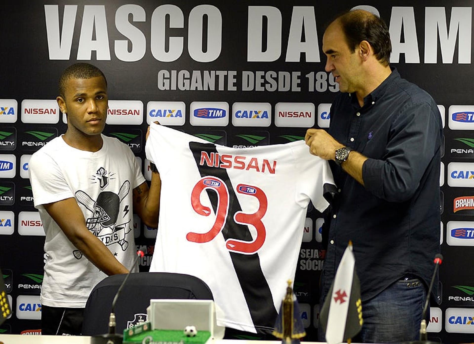 Apresentação Willie - Vasco (Foto: Alexandre Loureiro/ LANCE!Press)