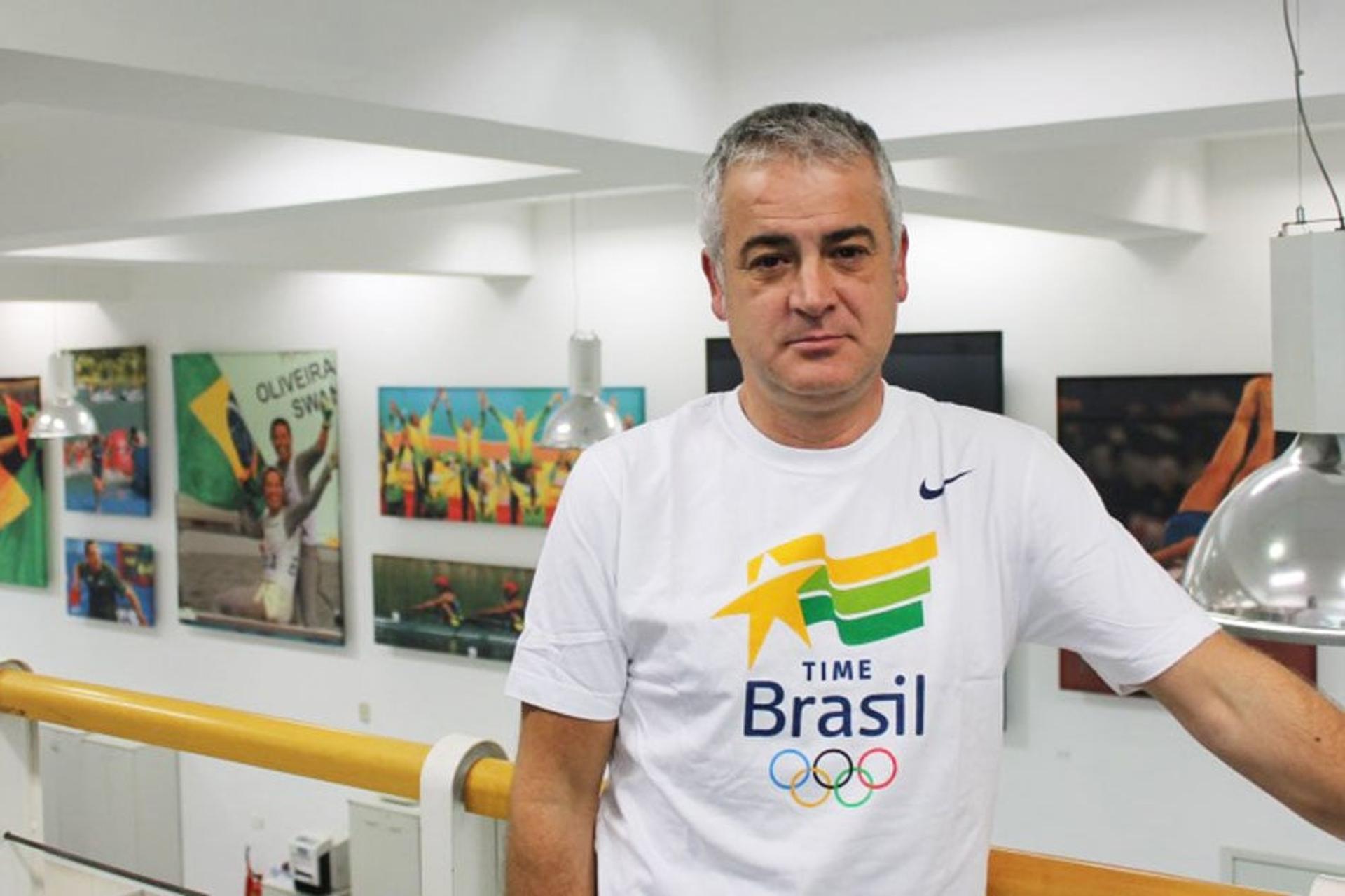 Espanhol Jesús Morlán inicia treinamentos na nova casa da canoagem brasileira (Foto: Pedro Arruda/ COB)