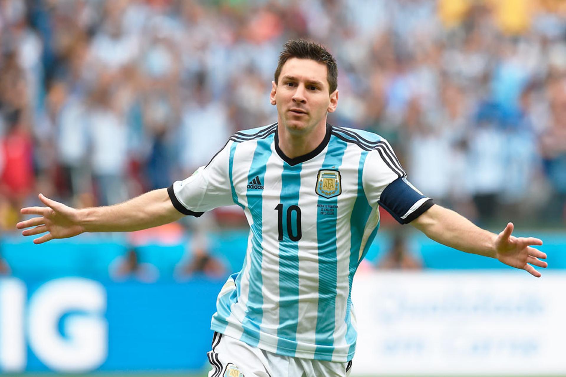 Nigéria x Argentina - Messi (Foto: Jewel Samad/ AFP)