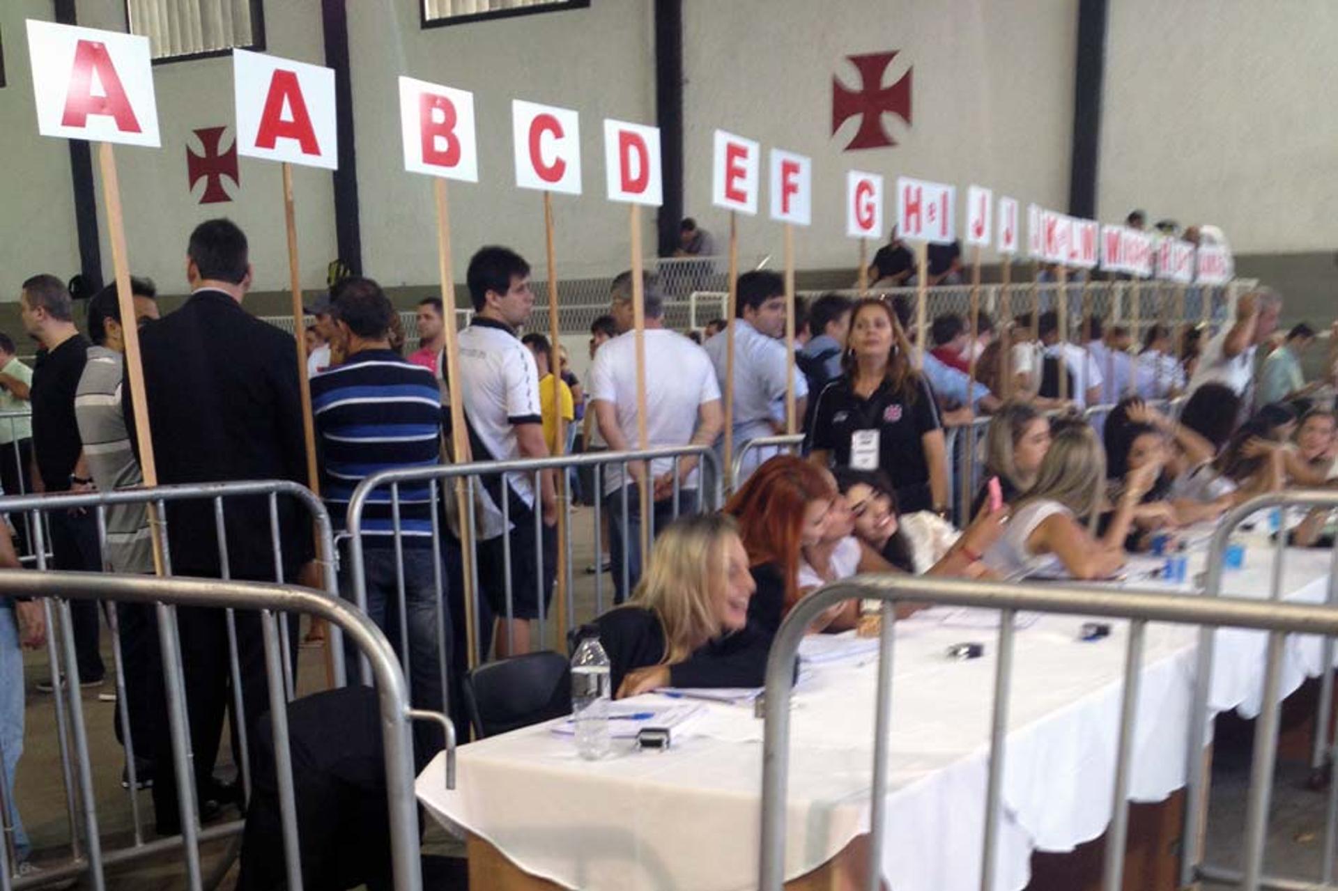 Eleições do Vasco (Foto: João Matheus Ferreira)