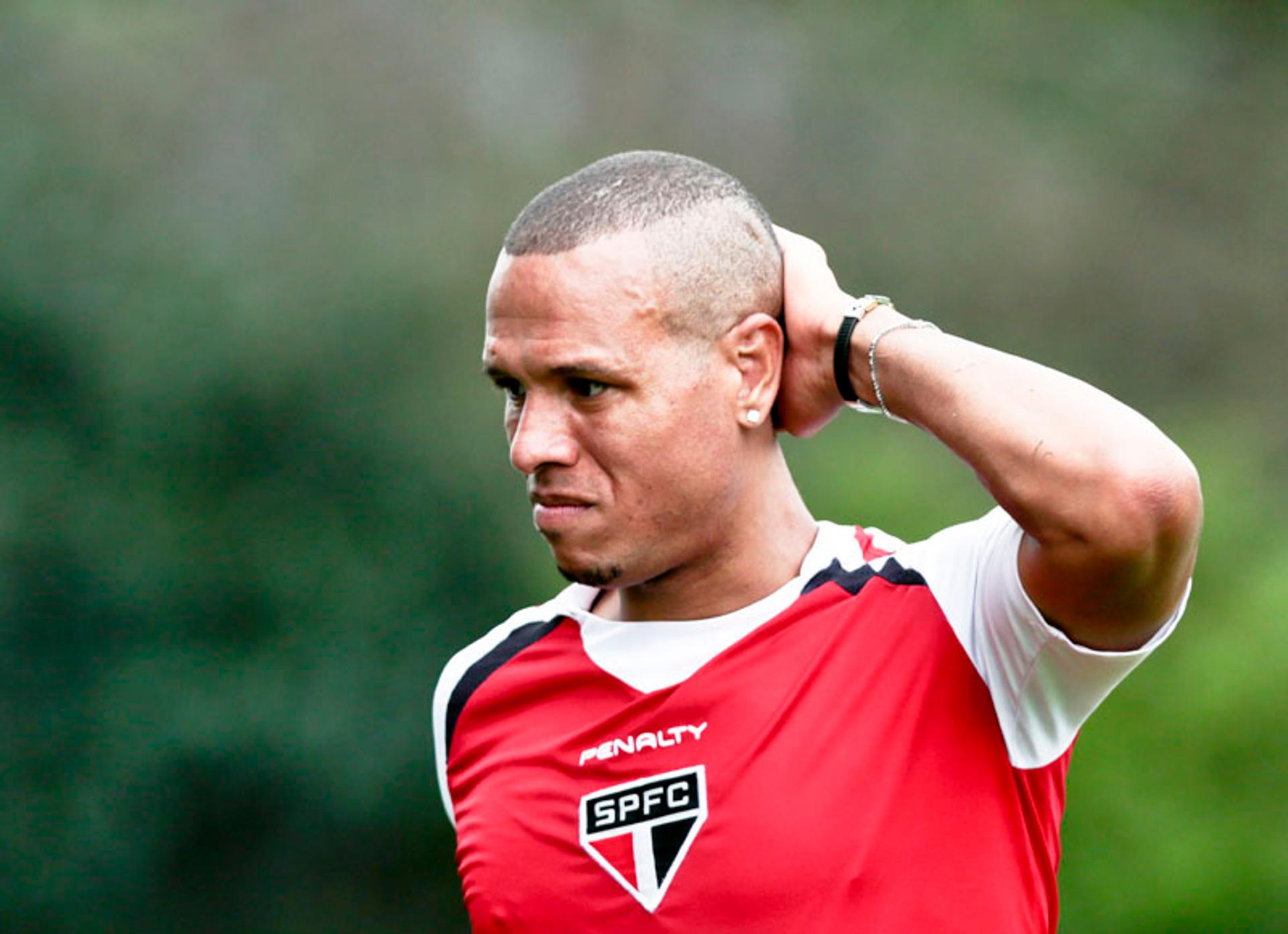 Luis Fabiano - Treino do São Paulo (Foto: Ale Cabral/ LANCE!Press)