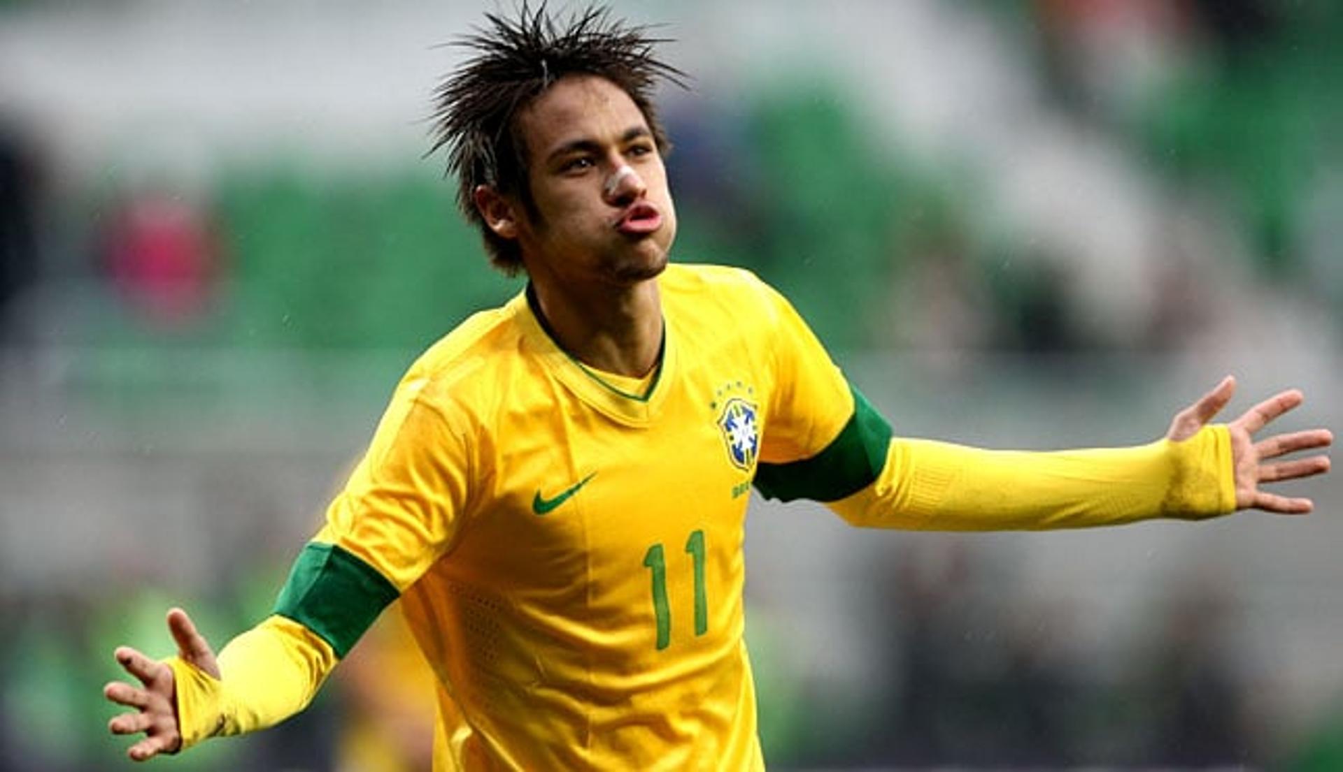 INTERNA Neymar - Brasil x Japão (Foto: Mowa Press)