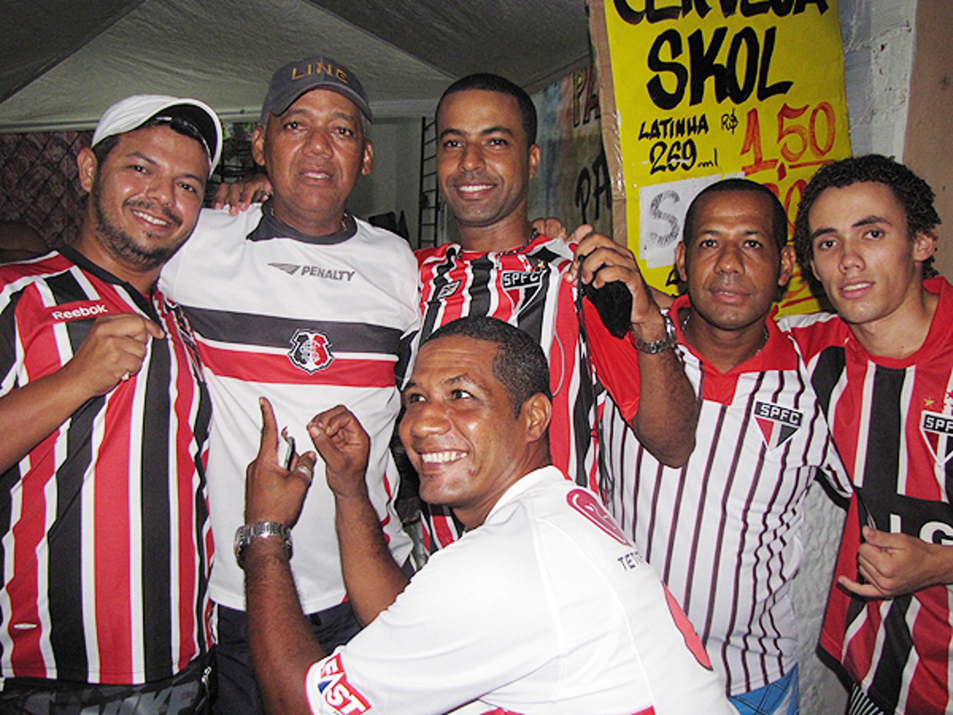 Climão Santa Cruz x São Paulo (Foto: Gabriel Saraceni)