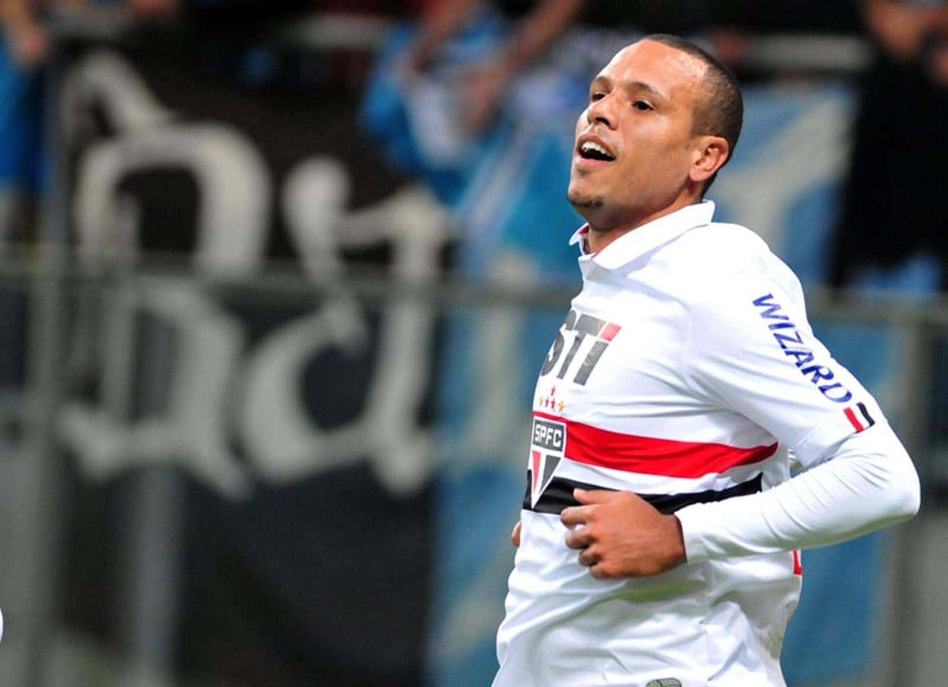 Grêmio x São Paulo - Luis Fabiano (Foto: Ricardo Rímoli/ LANCE!Press)