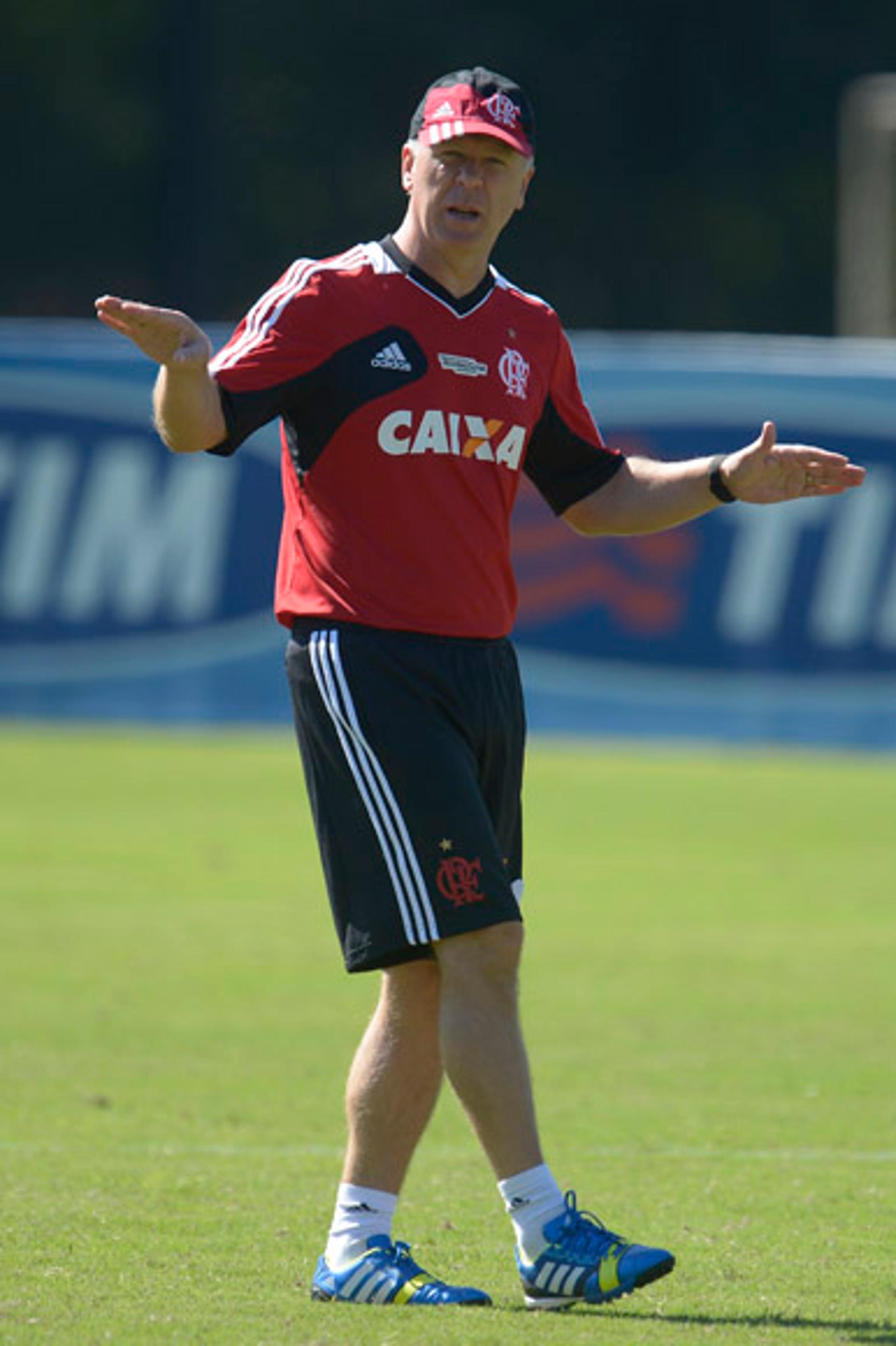 Mano Menezes- Treino Flamengo (Foto: Alexandre Loureiro/LANCE!Press)