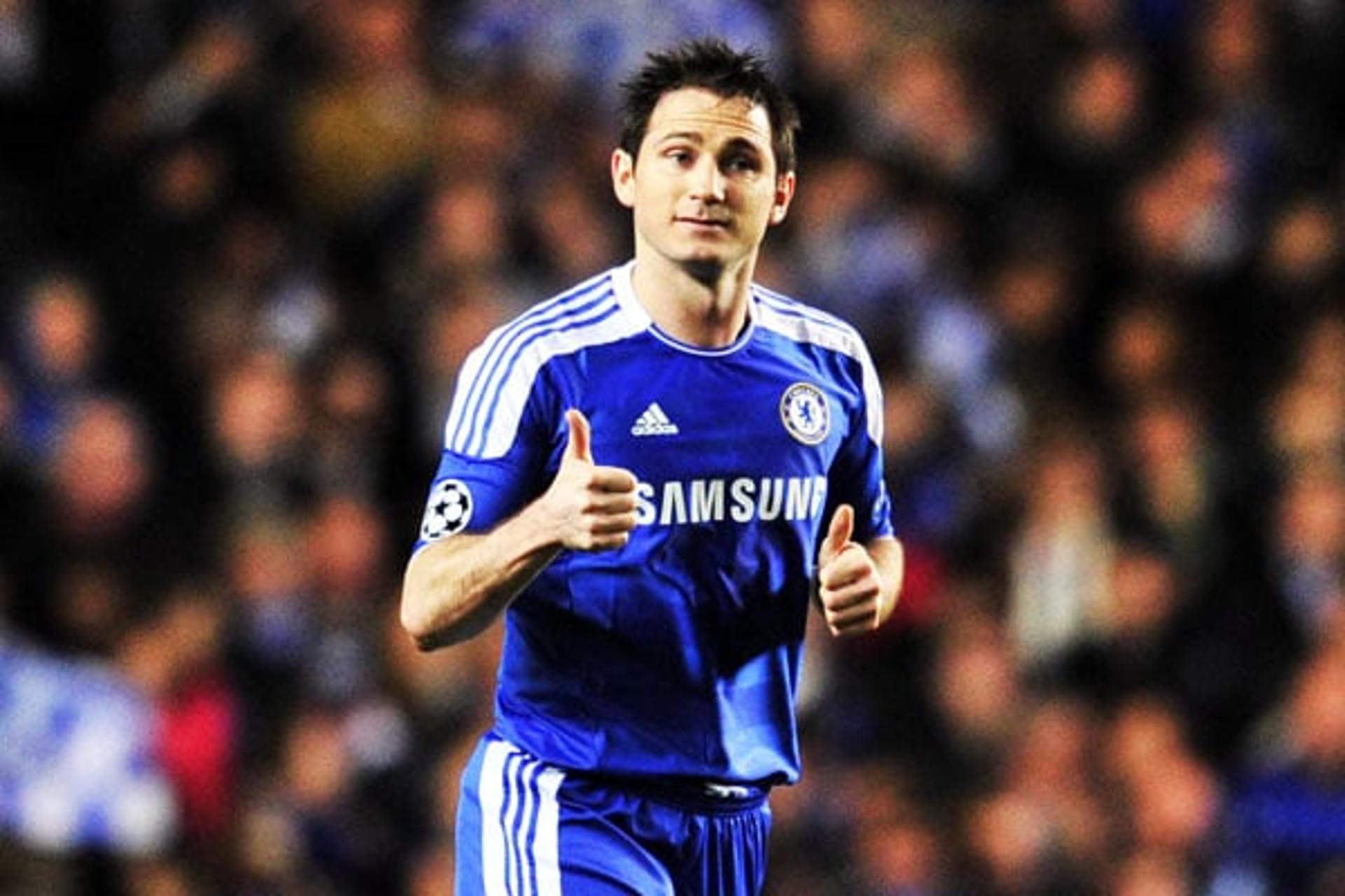 Chelsea x Benfica - Liga dos Campeões - Gol do Lampard (Foto: Glyn Kirk/AFP)