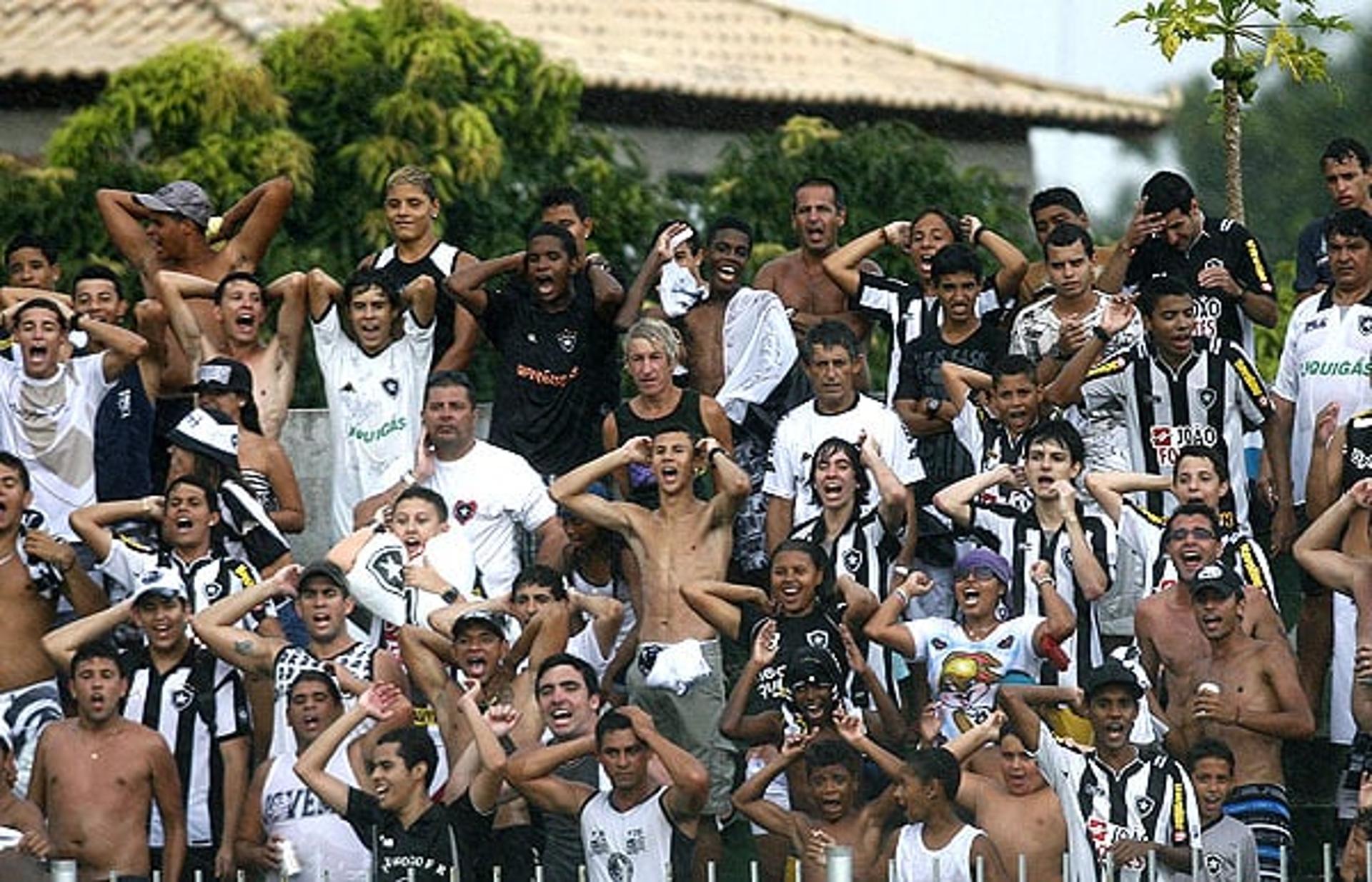 Torcida do Botafogo - Botafogo x Boavista (Foto: Paulo Sérgio)