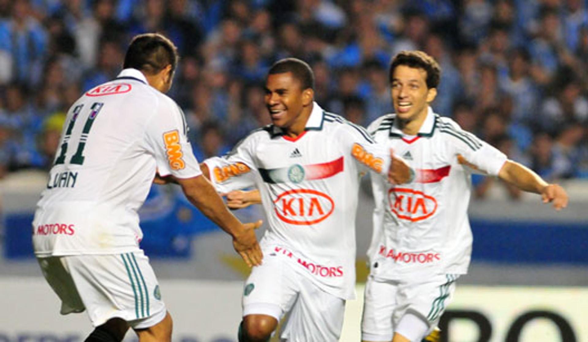 Grêmio x Palmeiras - Copa do Brasil - Gol do Mazinho (Foto: Ricardo Rímoli)