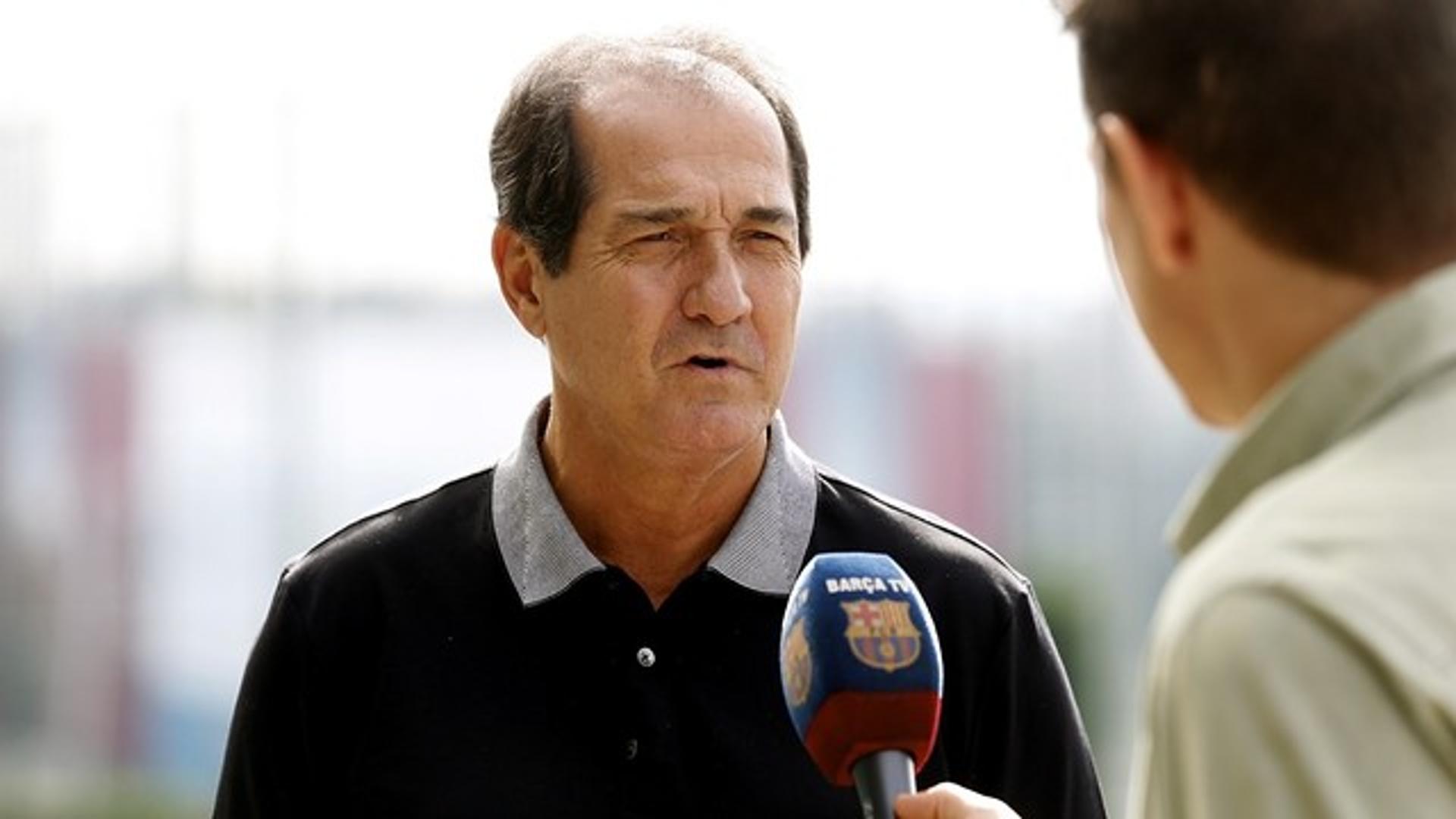 Muricy Ramalho no Barcelona (Foto: Miguel Ruiz-FCB)