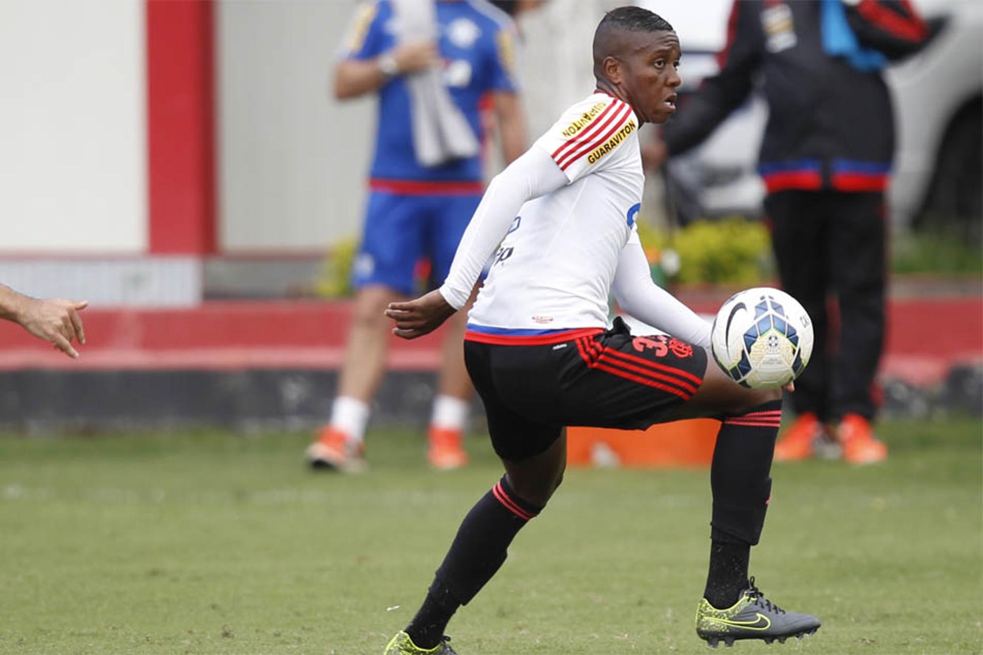 Jajá - Treino do Flamengo (Foto: Gilvan Souza/Flamengo)