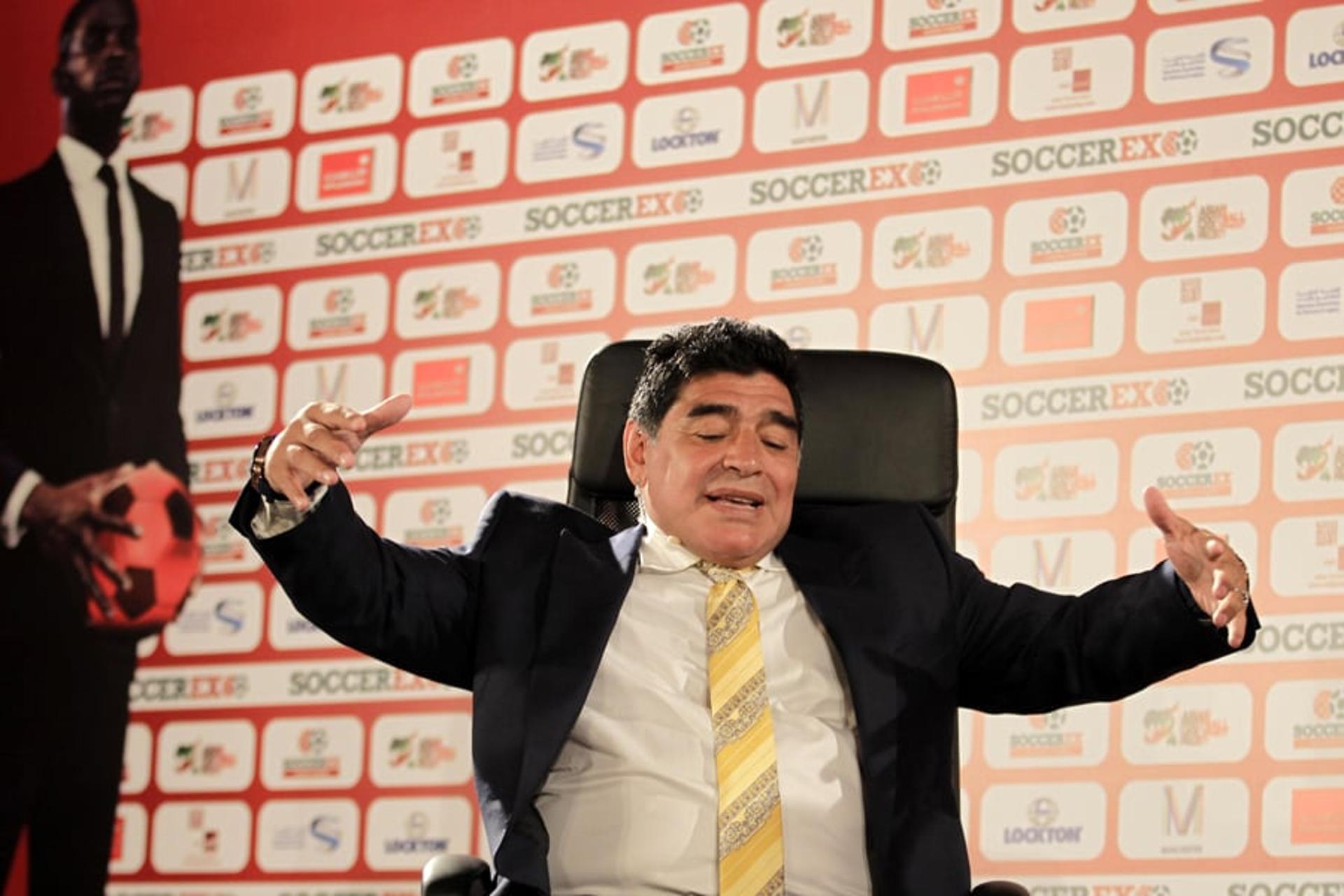 Ídolo Maradona completa 55 anos. Confira imagens de sua trajetória (Foto: AFP)