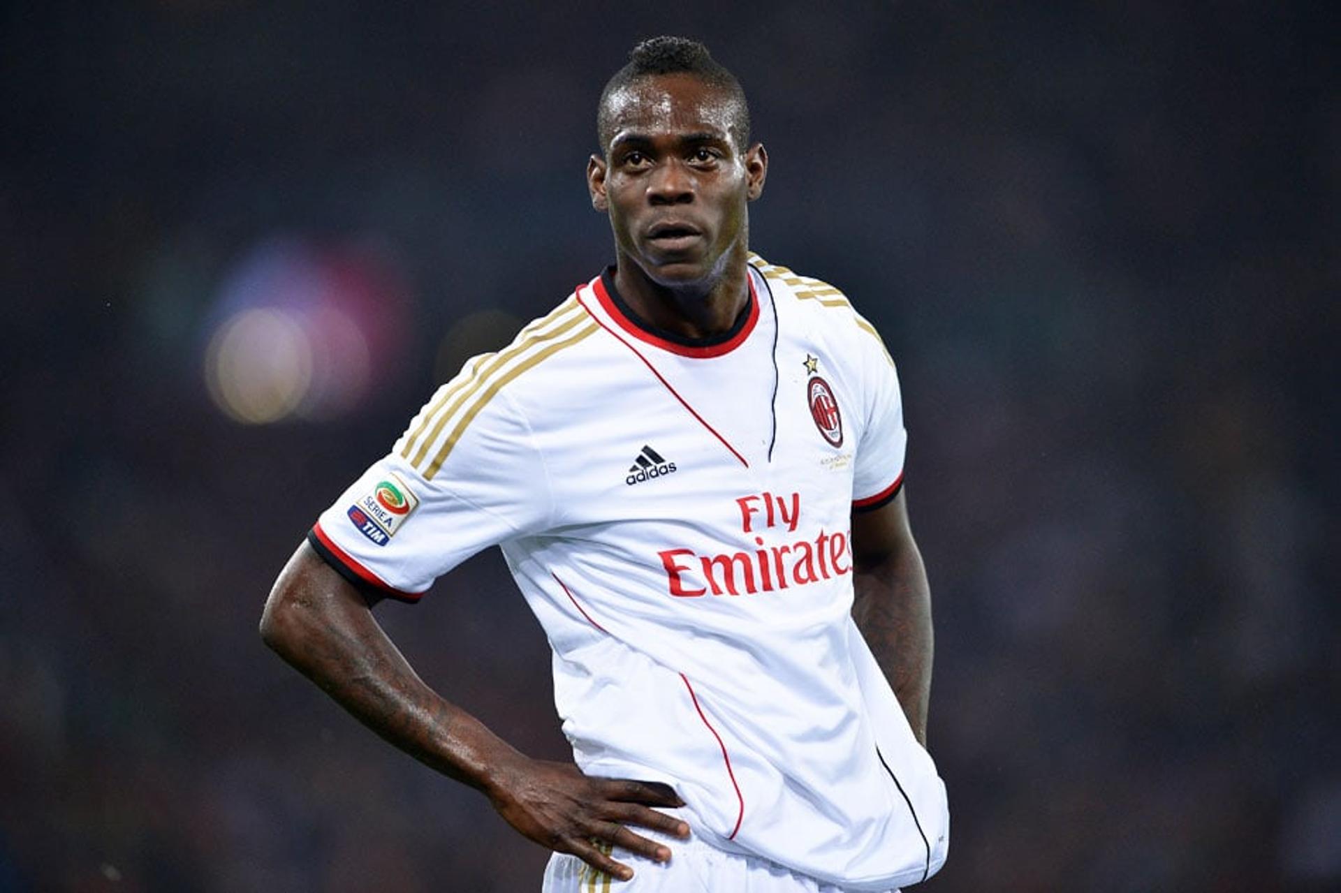 Balotelli vem desfalcando o Milan (Foto: Filippo Monteforte/AFP)