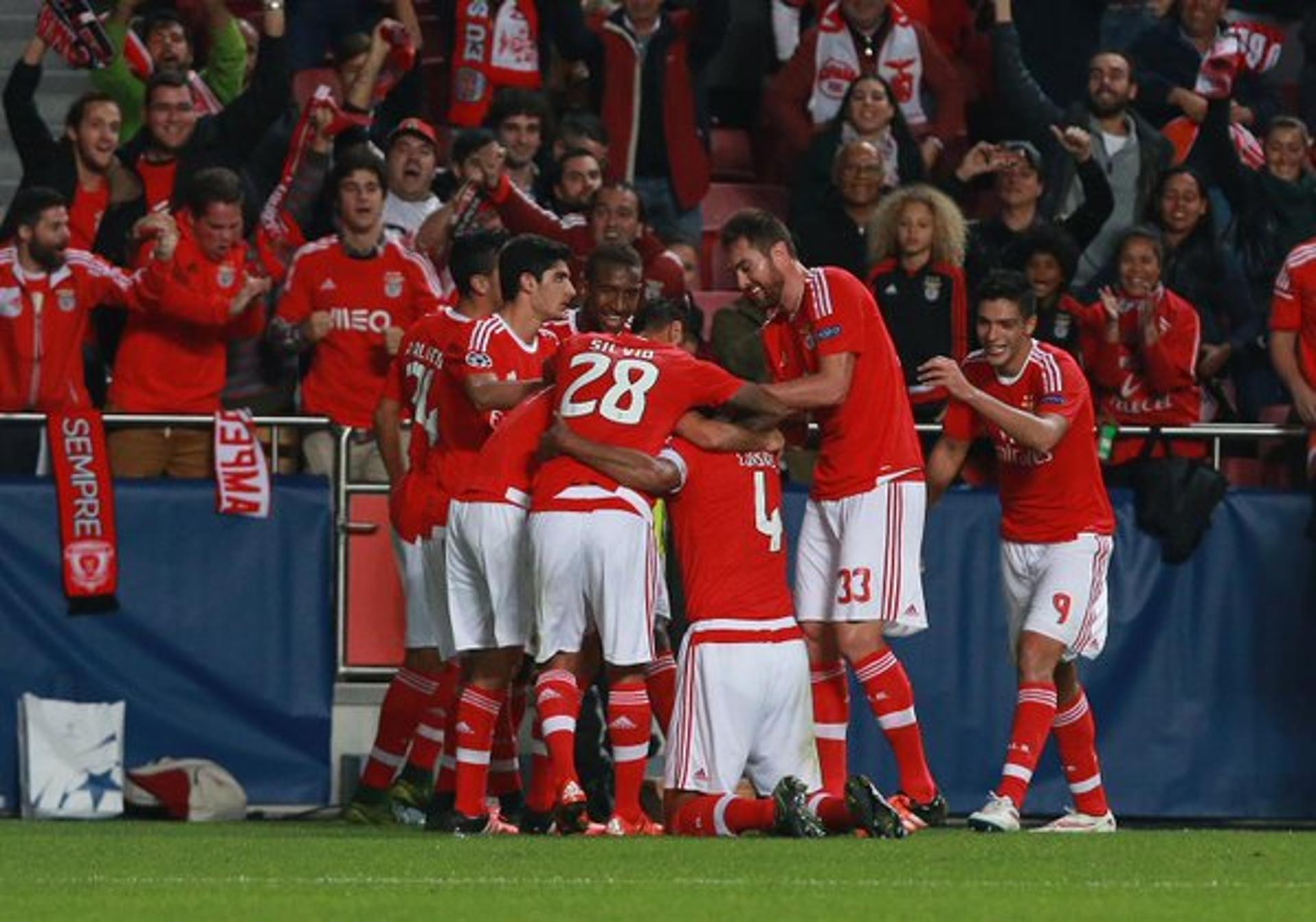 Luisão - Benfica x Galatasaray (Foto: Divulgação)