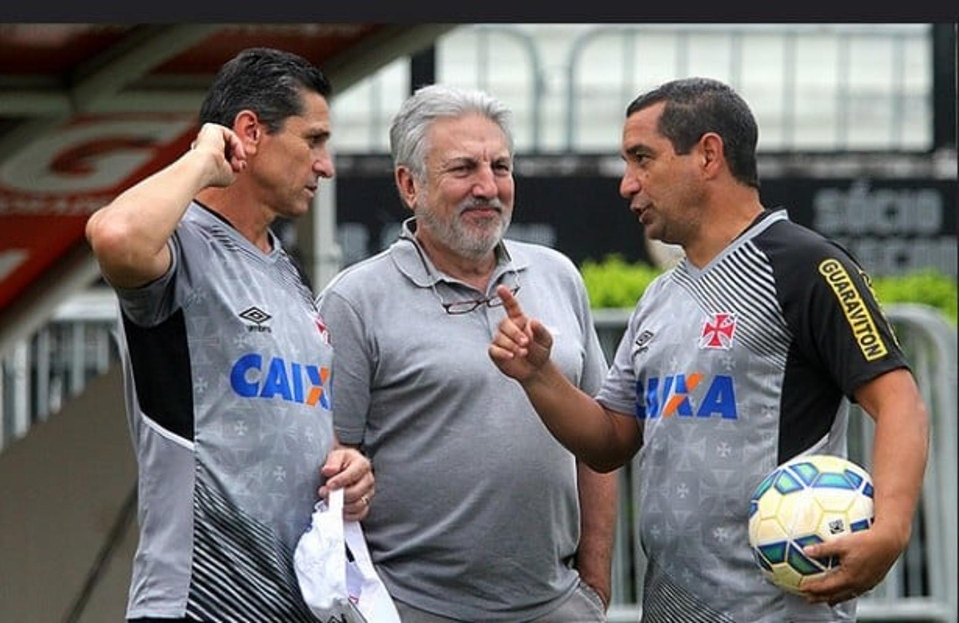 Zinho em treino do Vasco