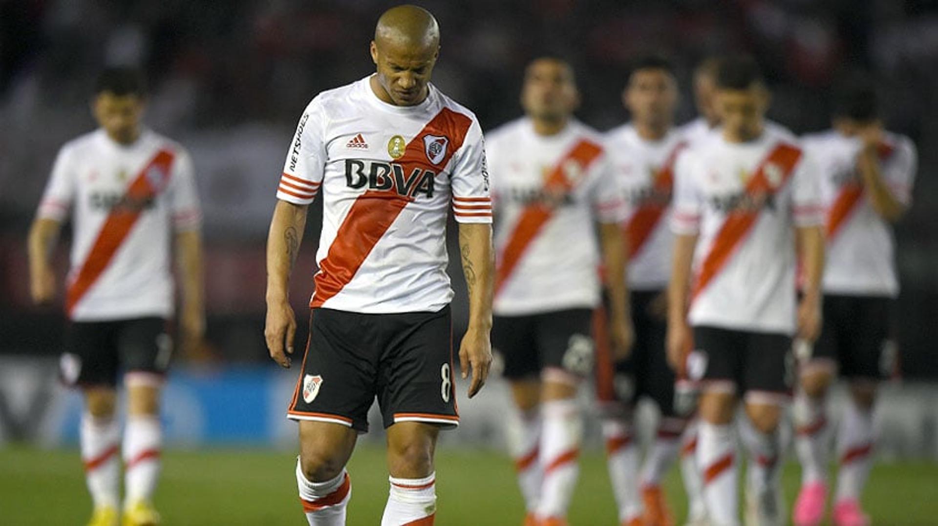 HOME - River Plate x Huracán - Copa Sul-Americana - Carlos Sanchez (Foto: Eitan Abramovich/AFP)