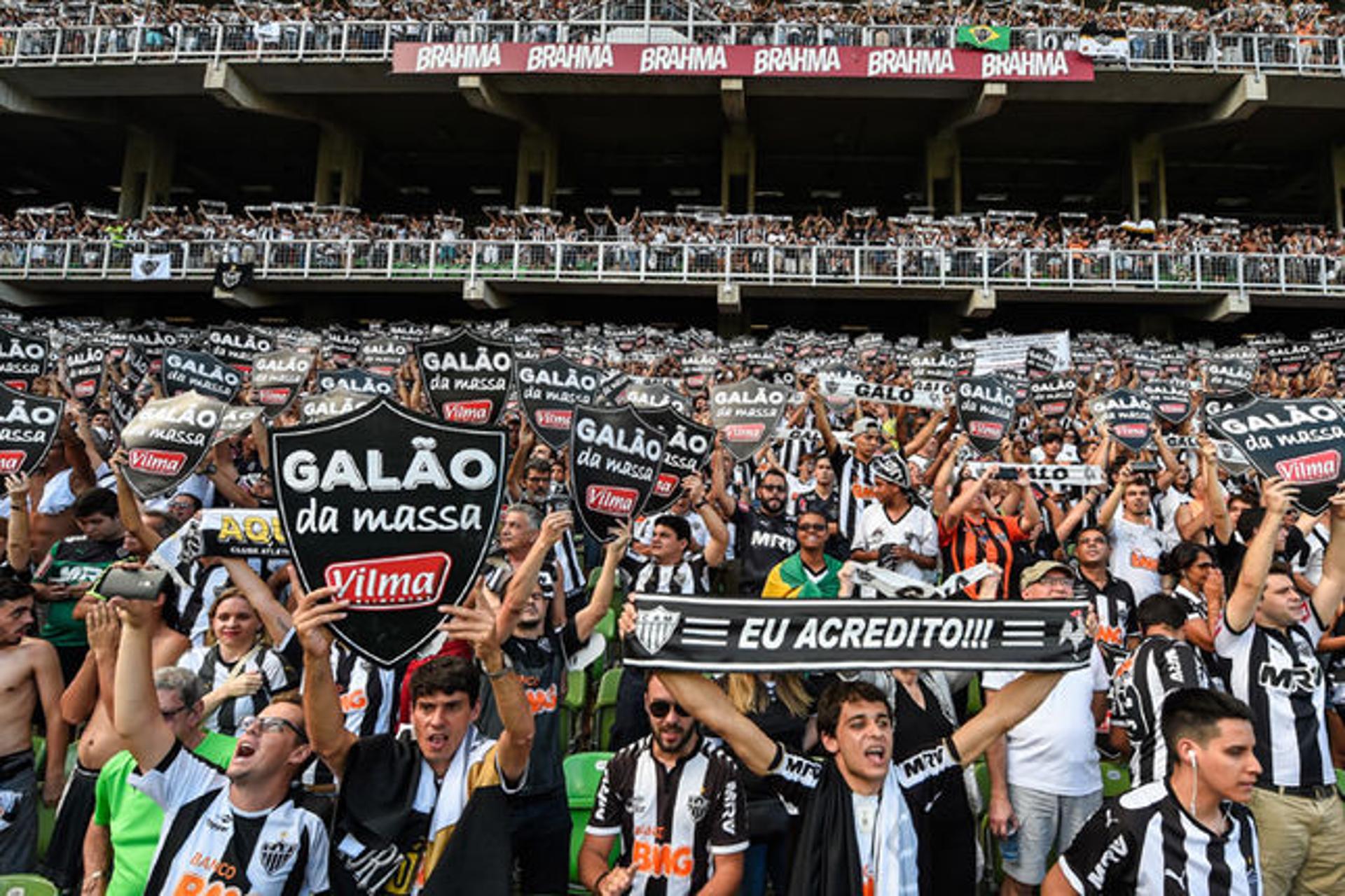 Torcida do Atlético-MG no Horto