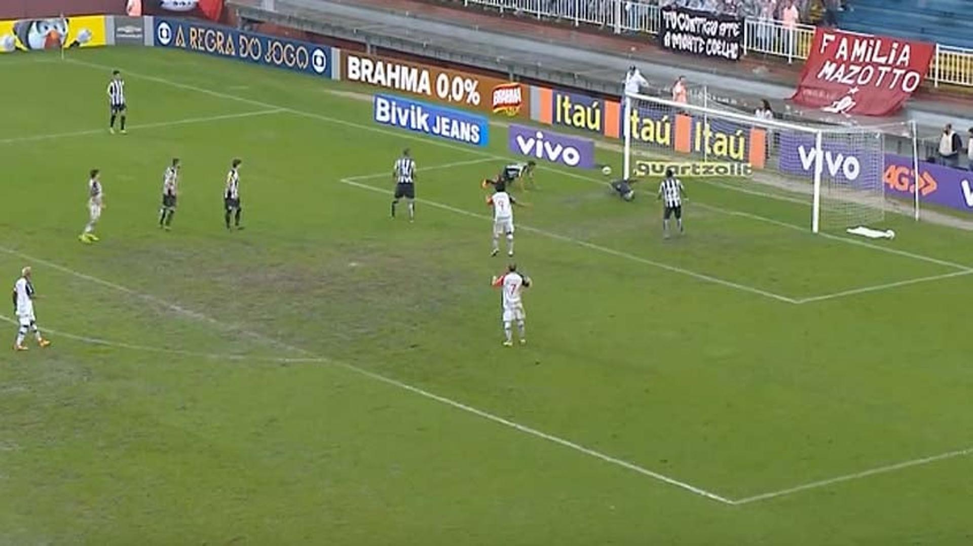 HOME - Joinville x Santos - Campeonato Brasileiro - Arena (Foto: Reprodução/Premiere)