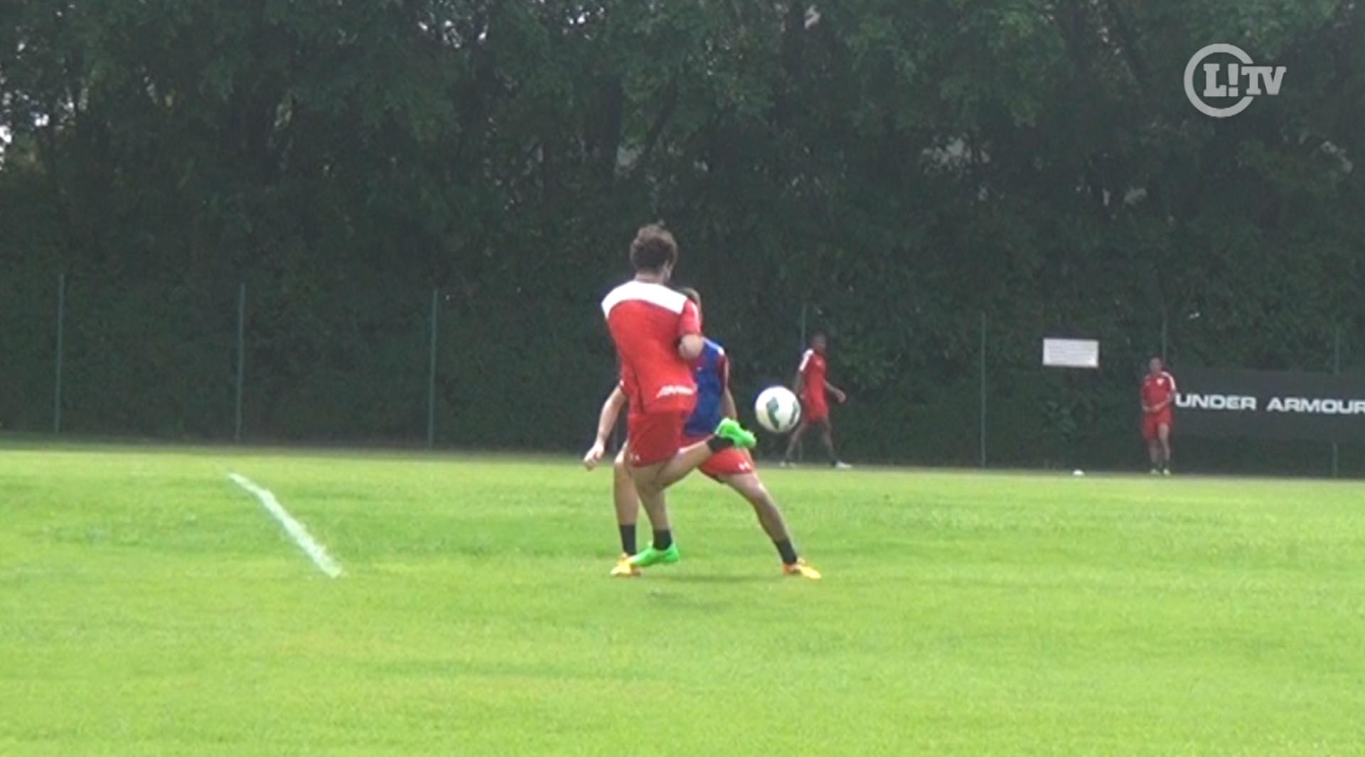 Chapéu na polêmica! Pato aplica bela carretilha em Iago Maidana