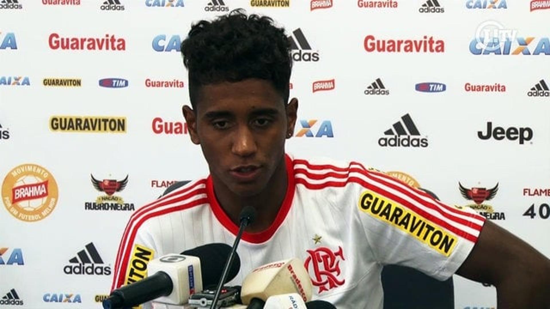 Após período difícil, Gabriel se diz pronto para ajudar o Flamengo