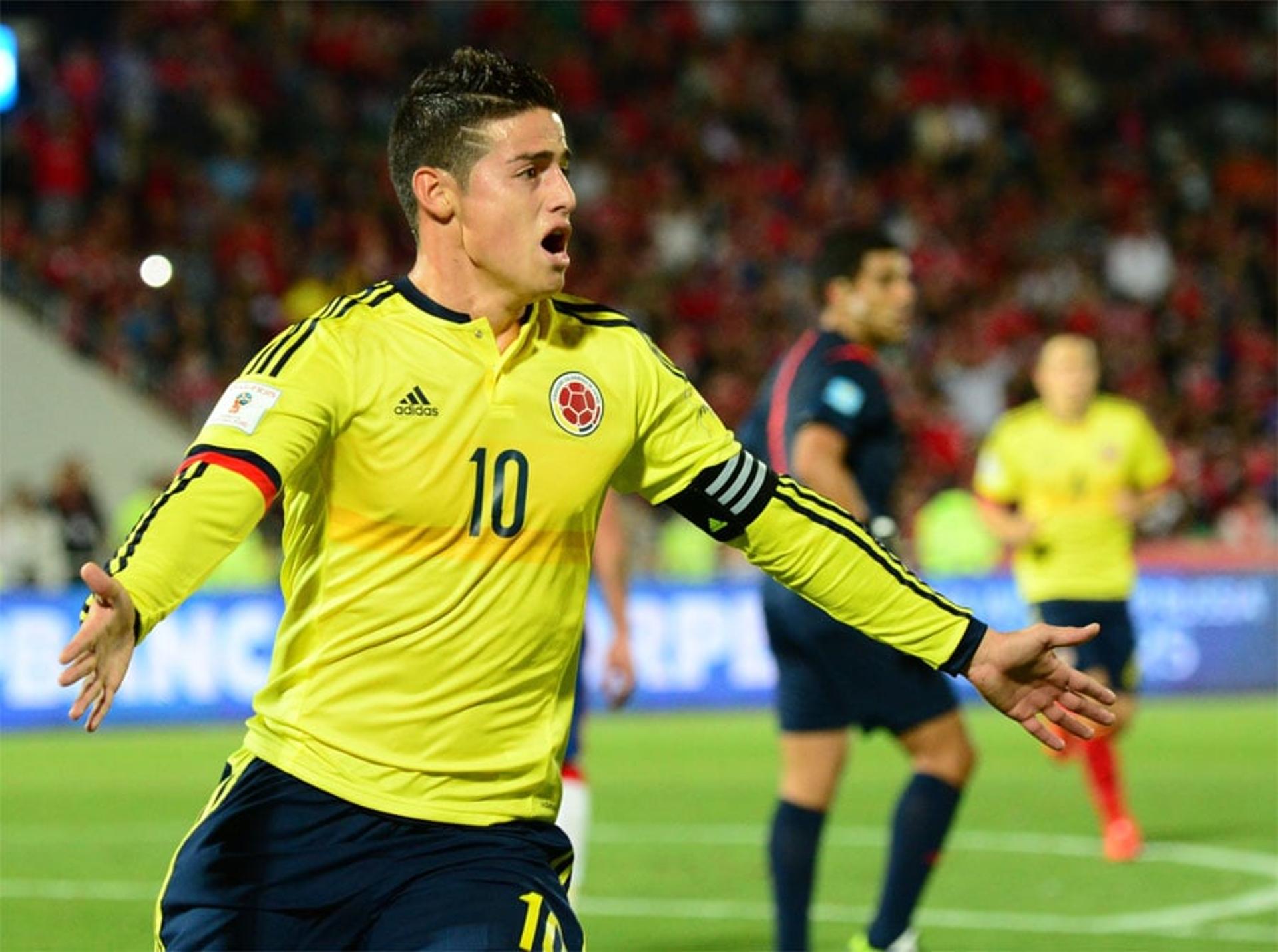 Eliminatorias - Chile x Colombia (Foto:AFP)