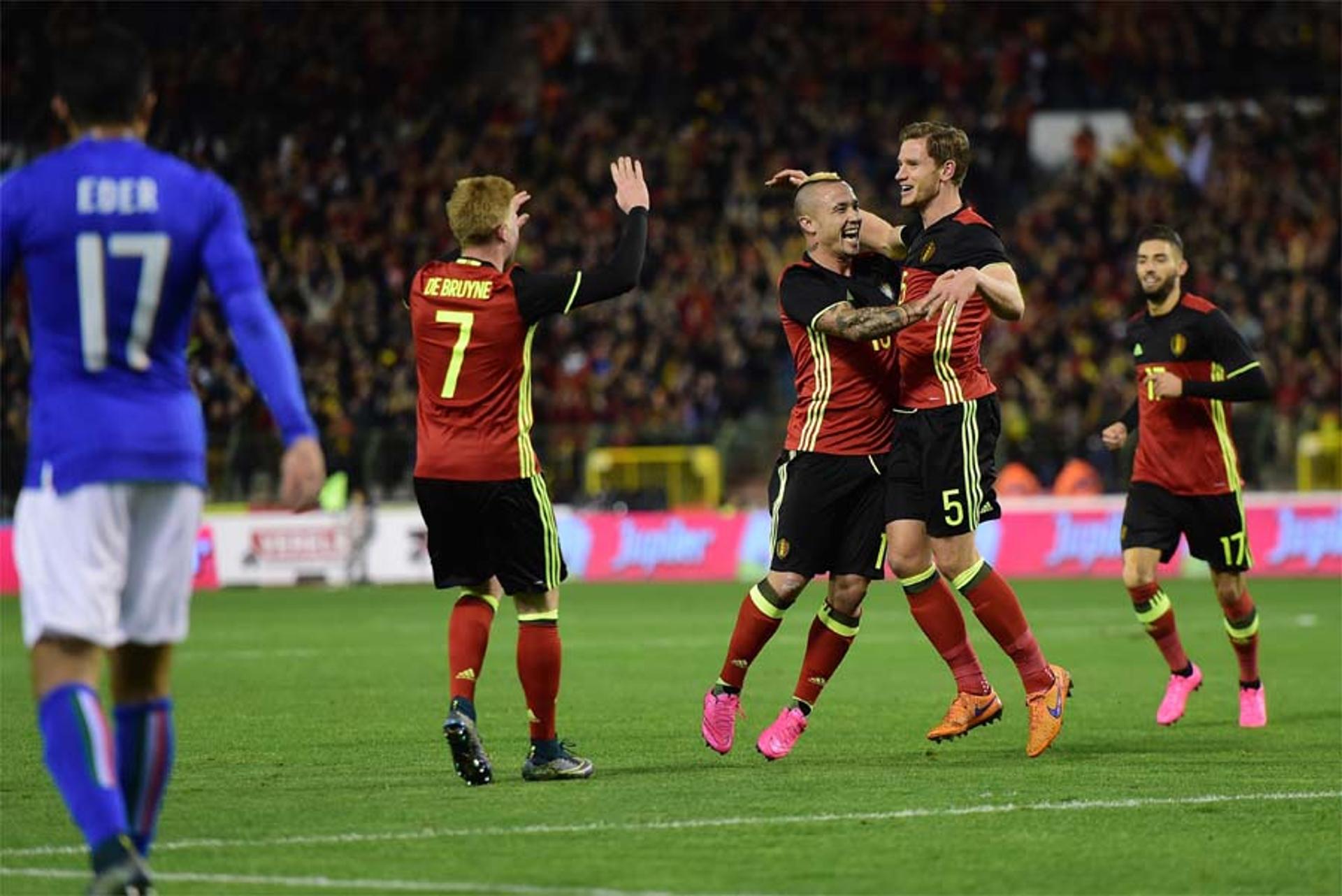 Belgica x Italia (foto:AFP)