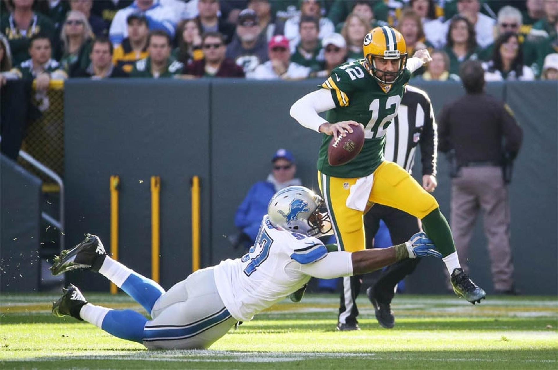 NFL - Green Bay Packers e Detroit Lions (Foto:AFP)