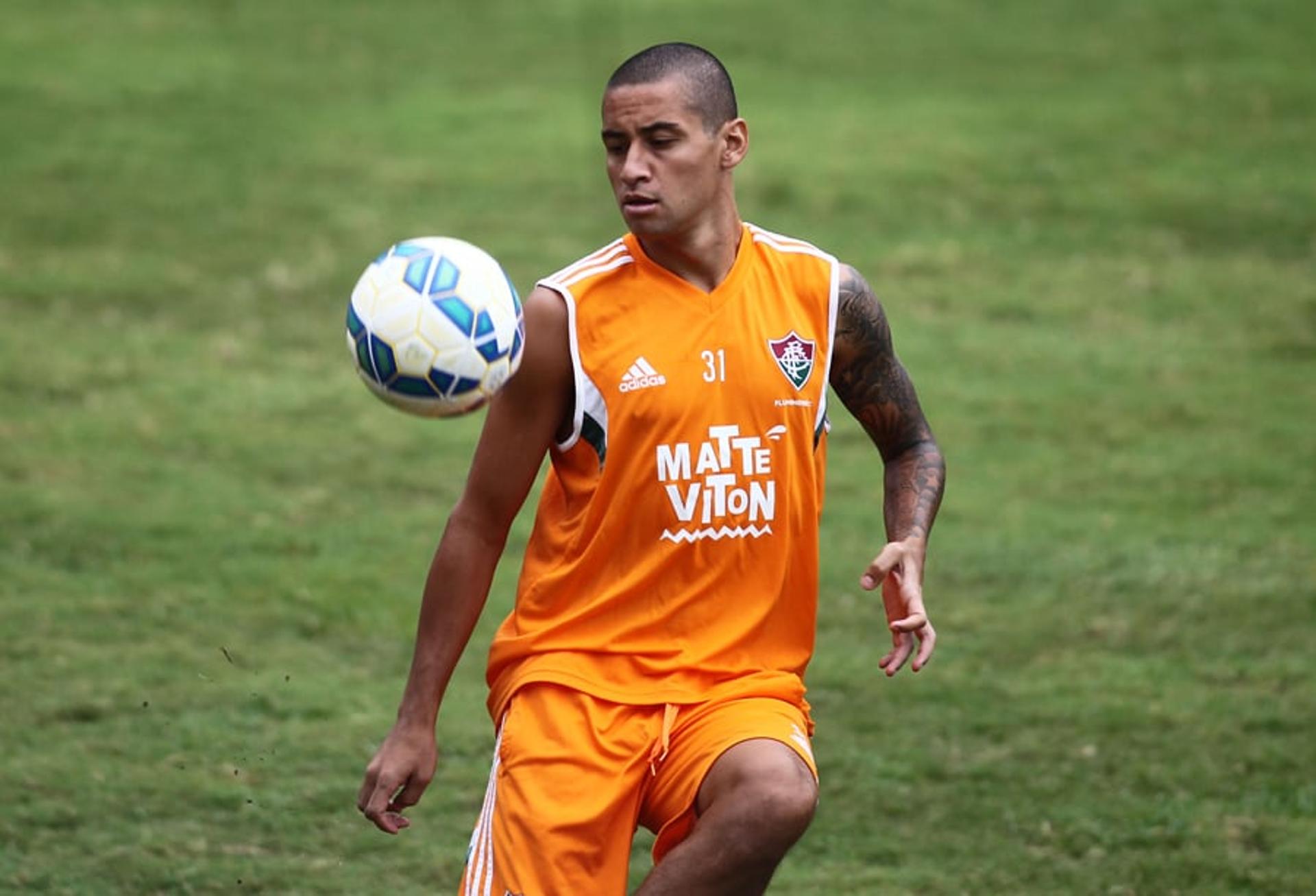 Wellington Paulista - Treino do Fluminense (Foto: Paulo Sérgio/Lancepress!)