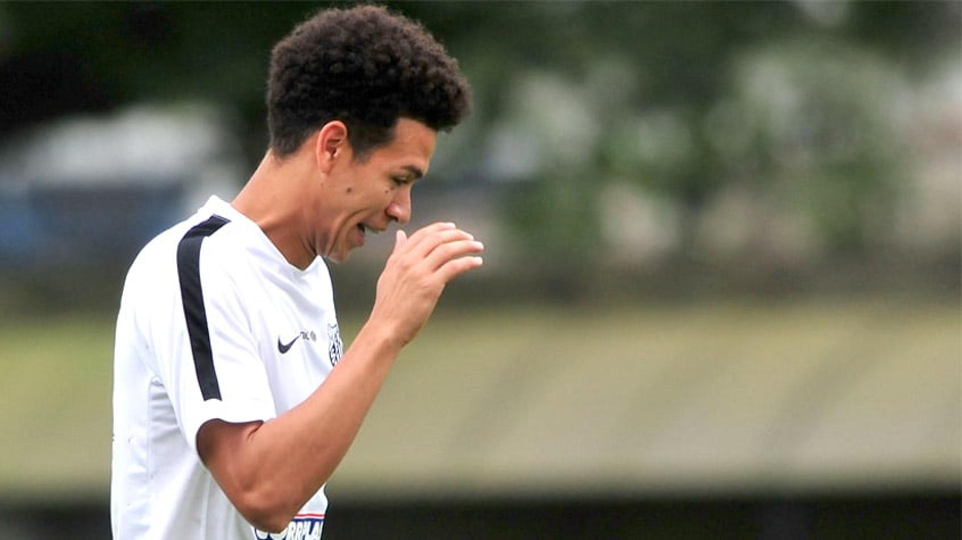 HOME - Treino do Santos - Marquinhos Gabriel (Foto: Ivan Storti/LANCE!Press)