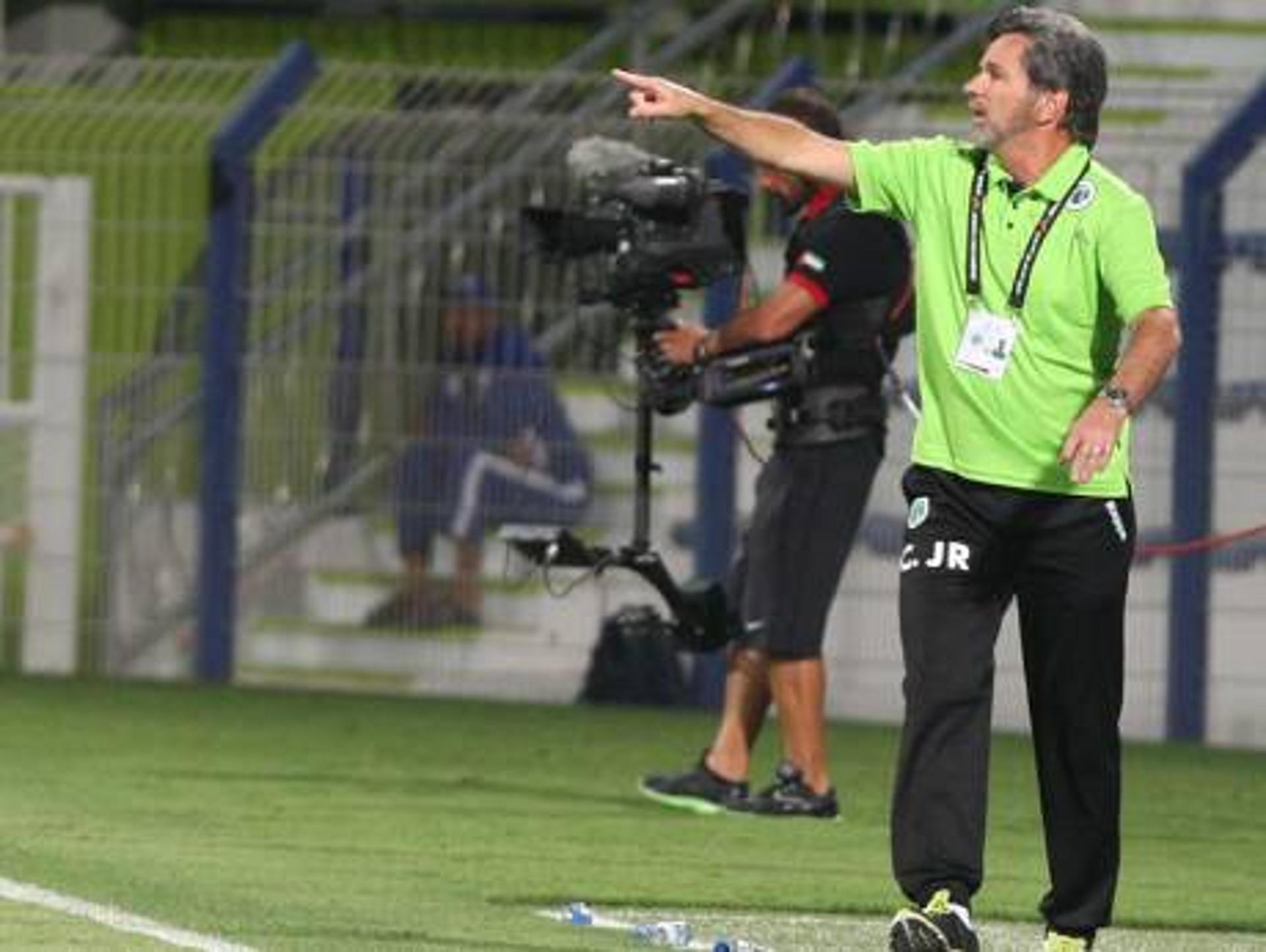 Caio Jr., técnico do Al Shabab, tem pela frente time de Bonamigo (Foto: Divulgação)