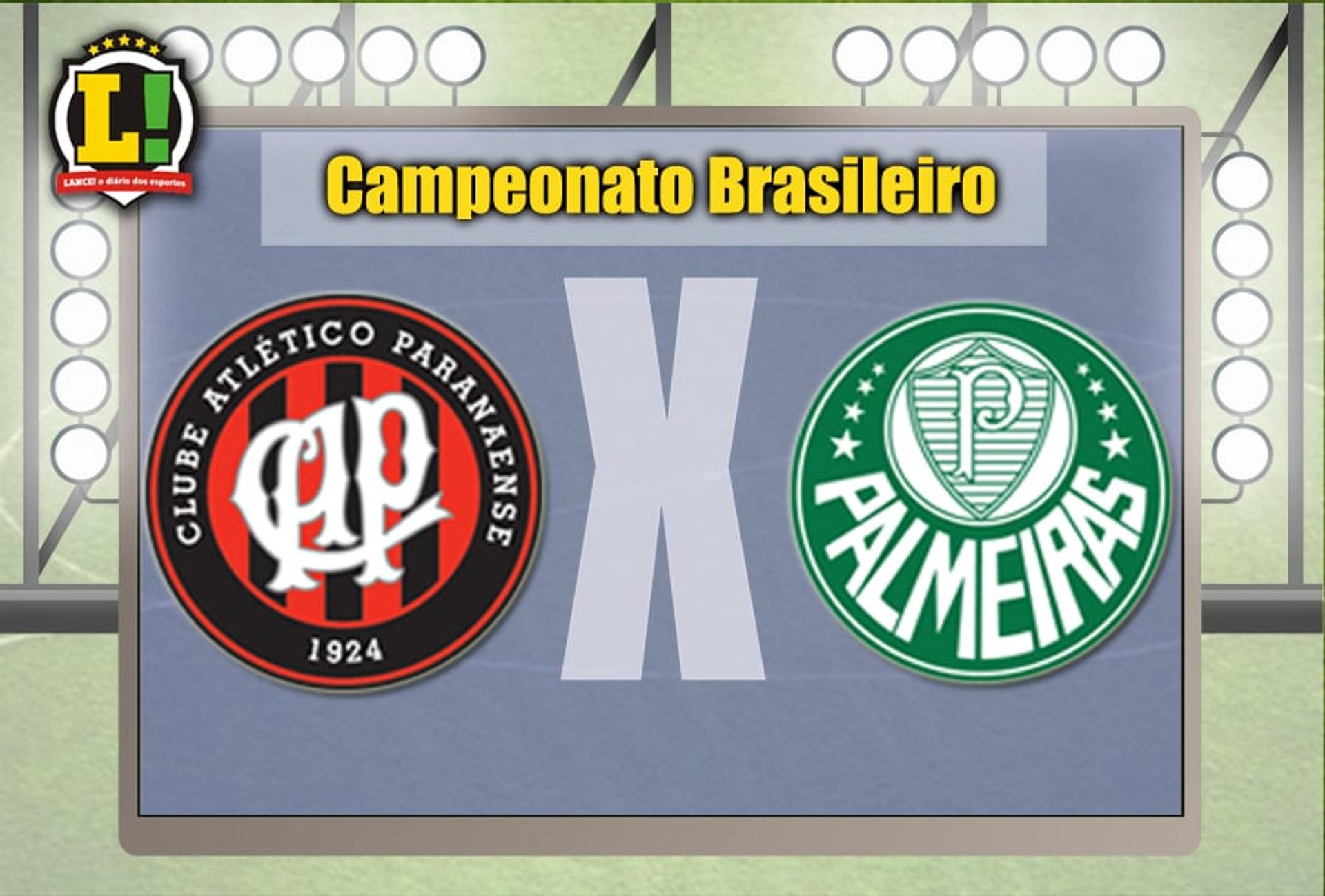 Apresentação Atlético-PR x Palmeiras Campeonato Brasileiro