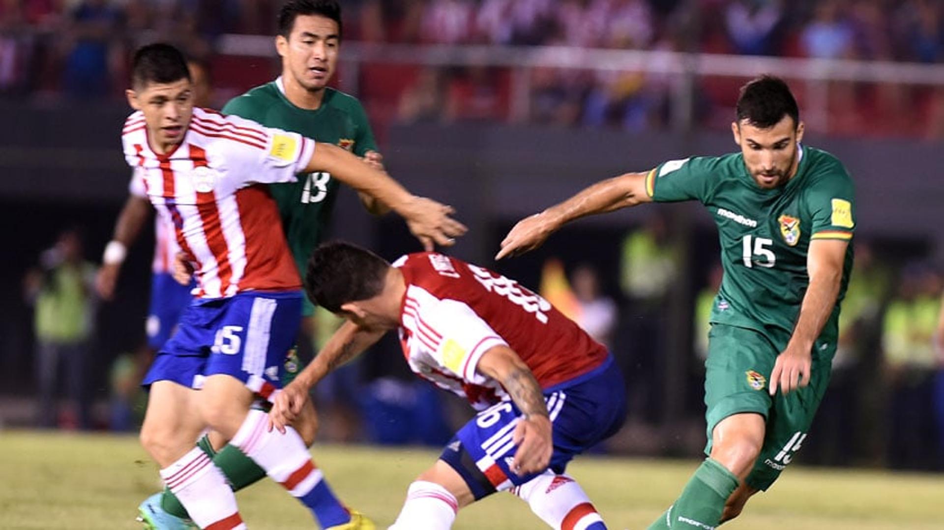 HOME - Paraguai x Bolívia - Eliminatórias para Copa-2018 - Torcida (Foto: Norberto Duarte/AFP)