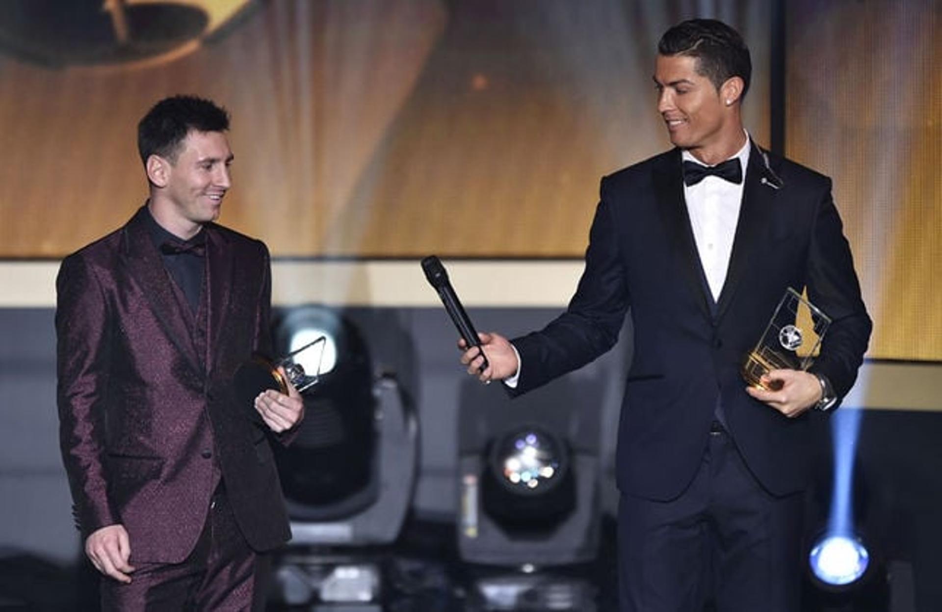 Messi e Cristiano Ronaldo