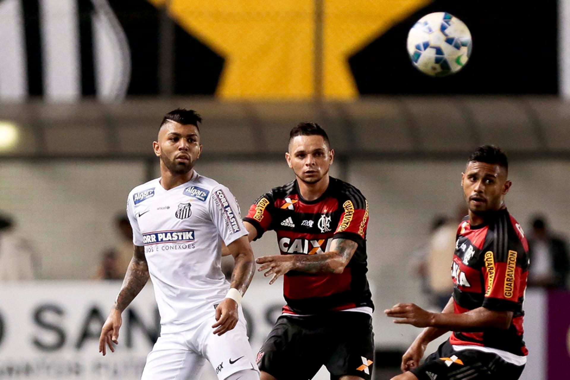 Santos x Flamengo (Foto: Ale Cabral/Lancepress!)