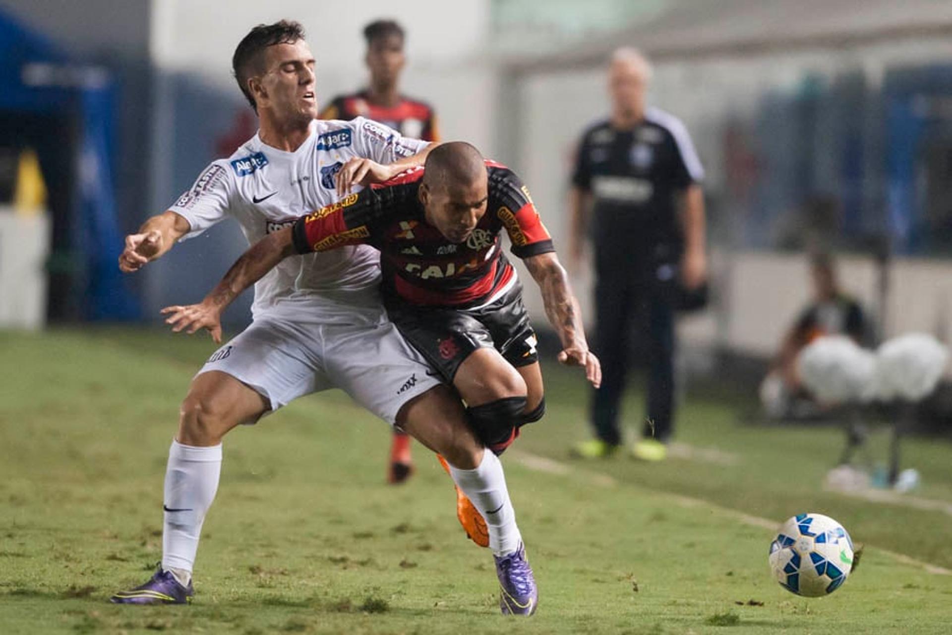 Santos x Flamengo (Foto: Ale Cabral/Lancepress!)