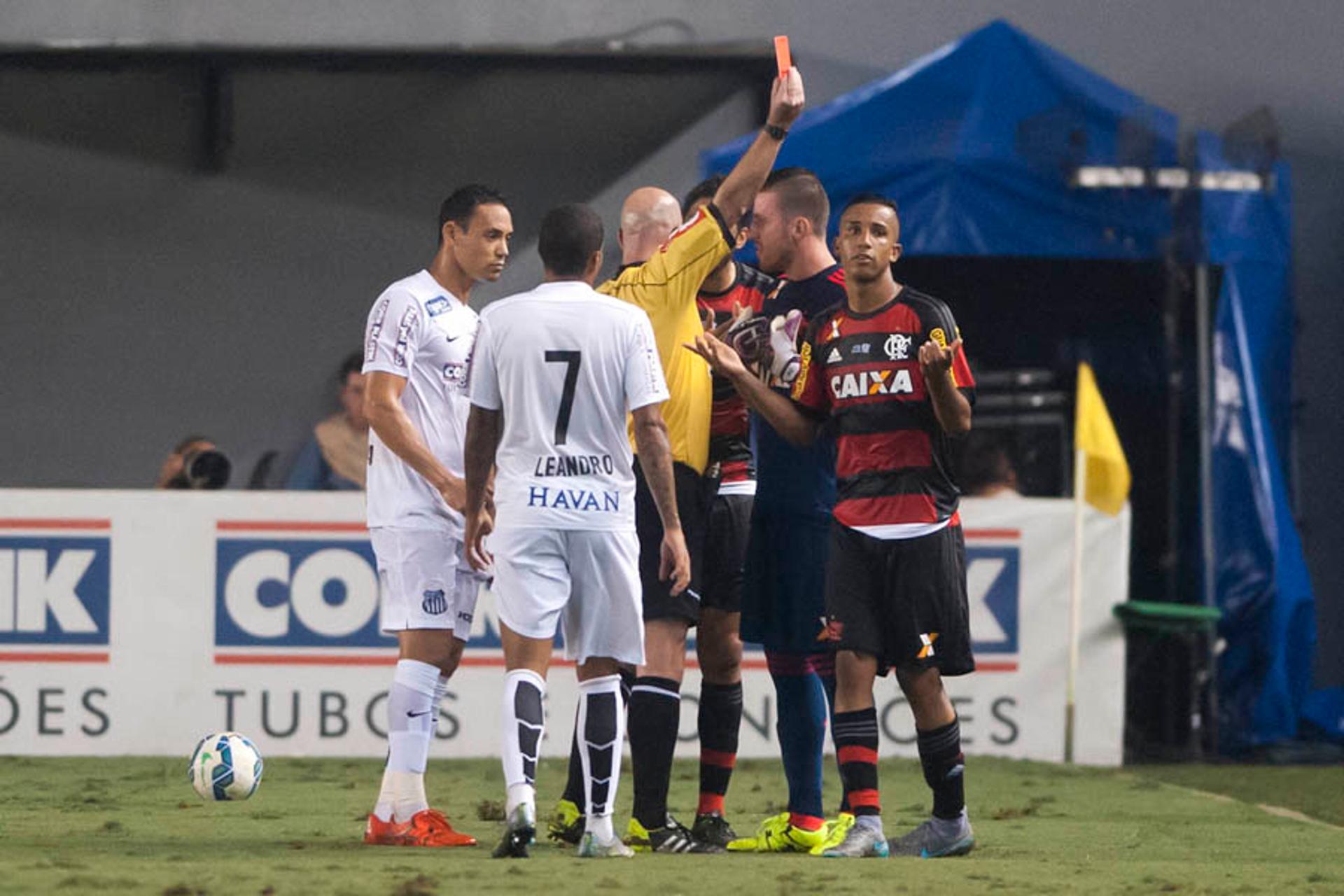 Santos x Flamengo (Foto: Ivan Storti/Lancepress!)