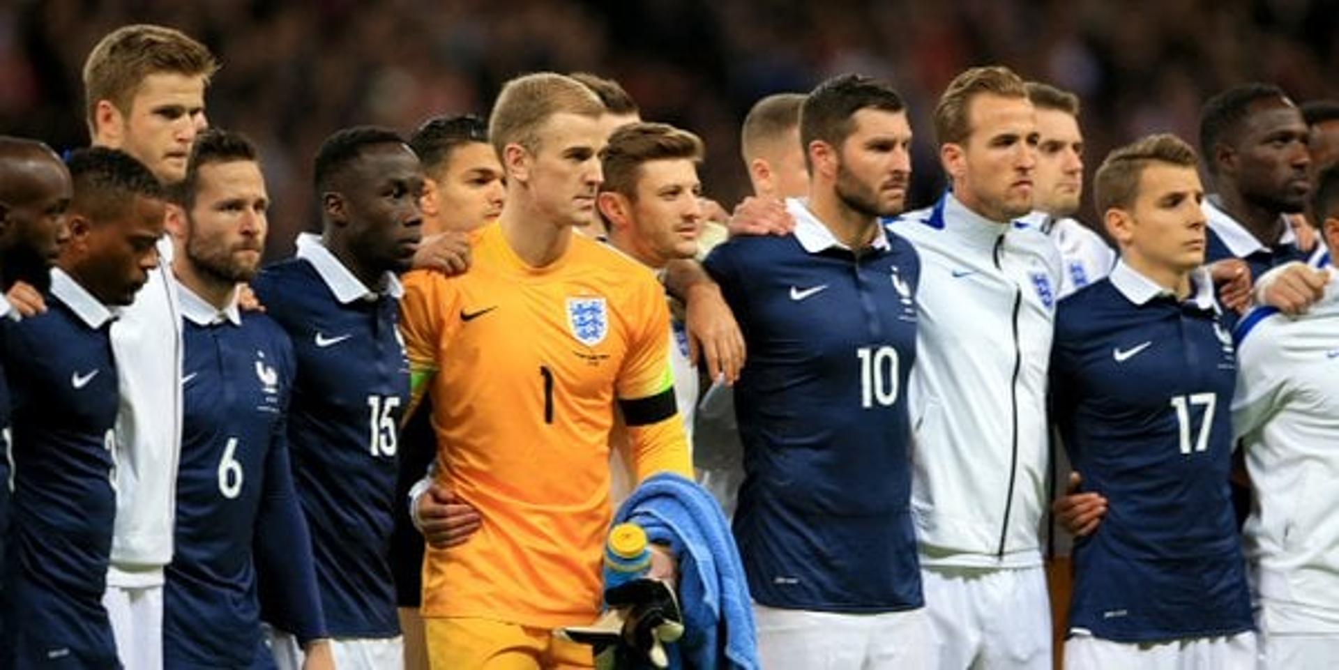 Inglaterra x França em Wembley após atentados (Foto: Divulgação)