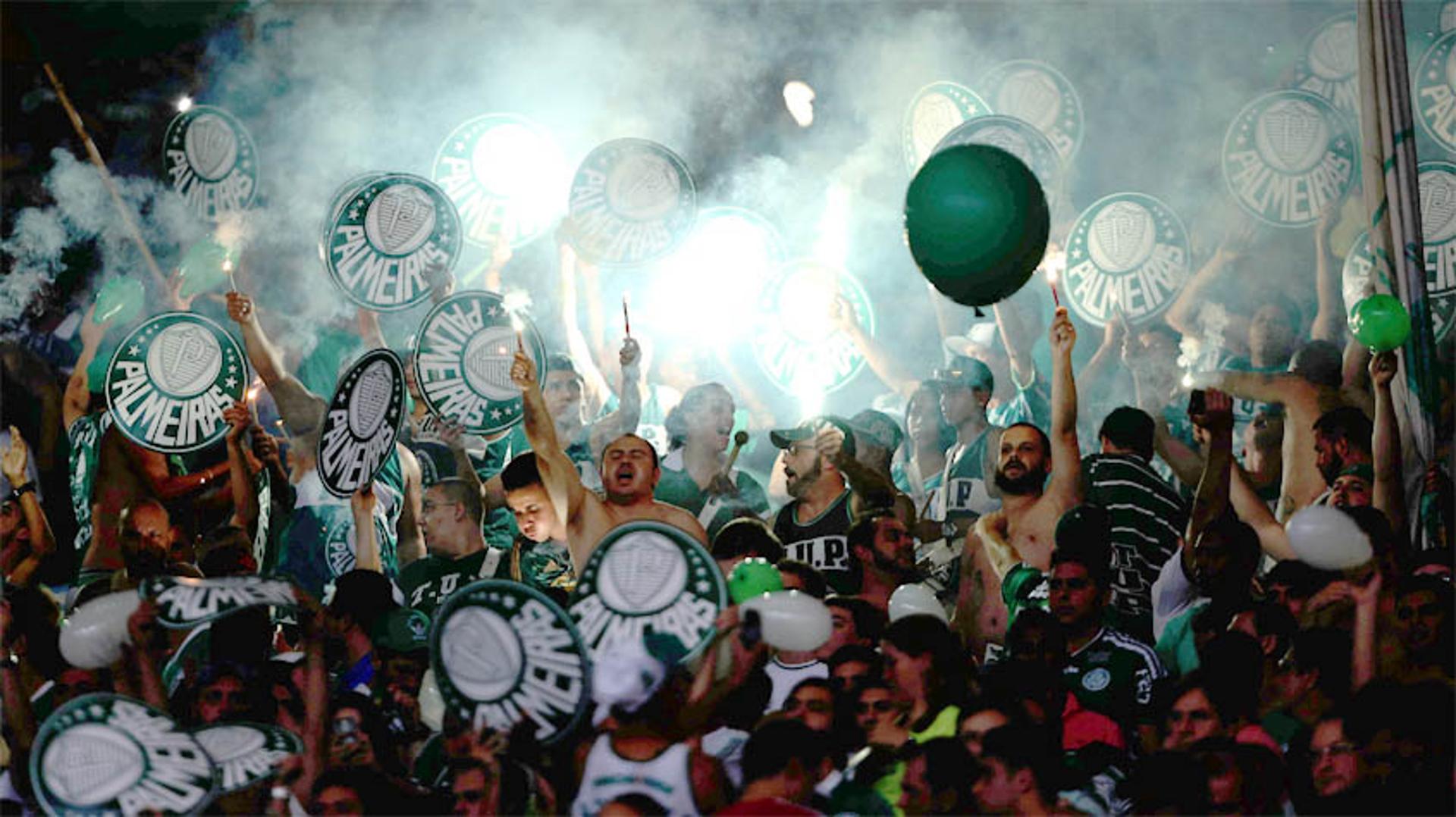 HOME - Fluminense x Palmeiras - Copa do Brasil - Torcida do Verdão (Foto: Cleber Mendes/LANCE!Press)