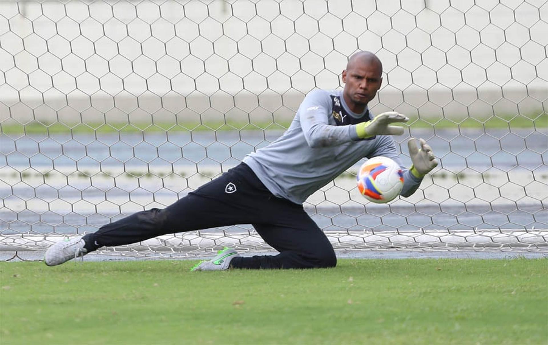 Treino Botafogo Goleiro Jefferson (foto:Cleber Mendes/LANCE!Press)