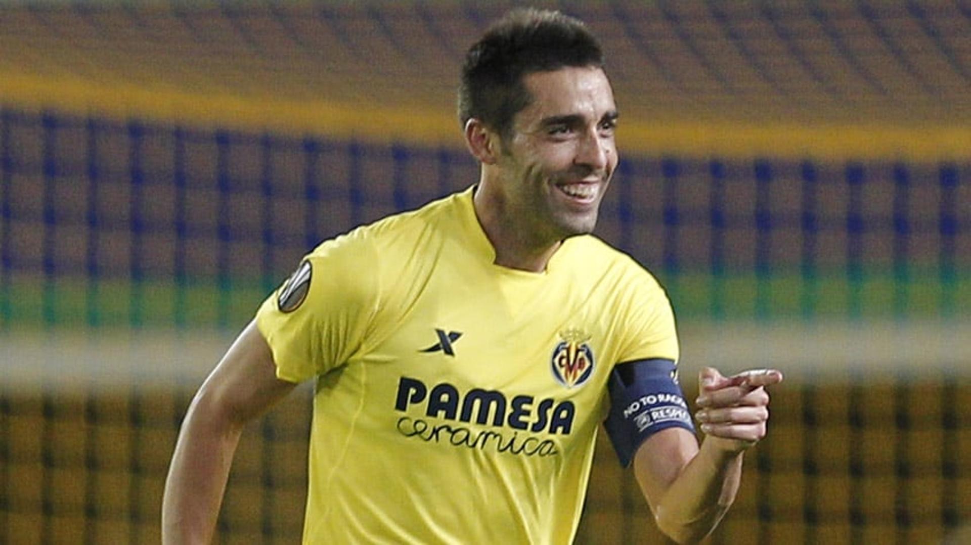 HOME - Villarreal x Rapid Viena - Liga Europa - Bruno Soriano (Foto: Jose Jordan/AFP)