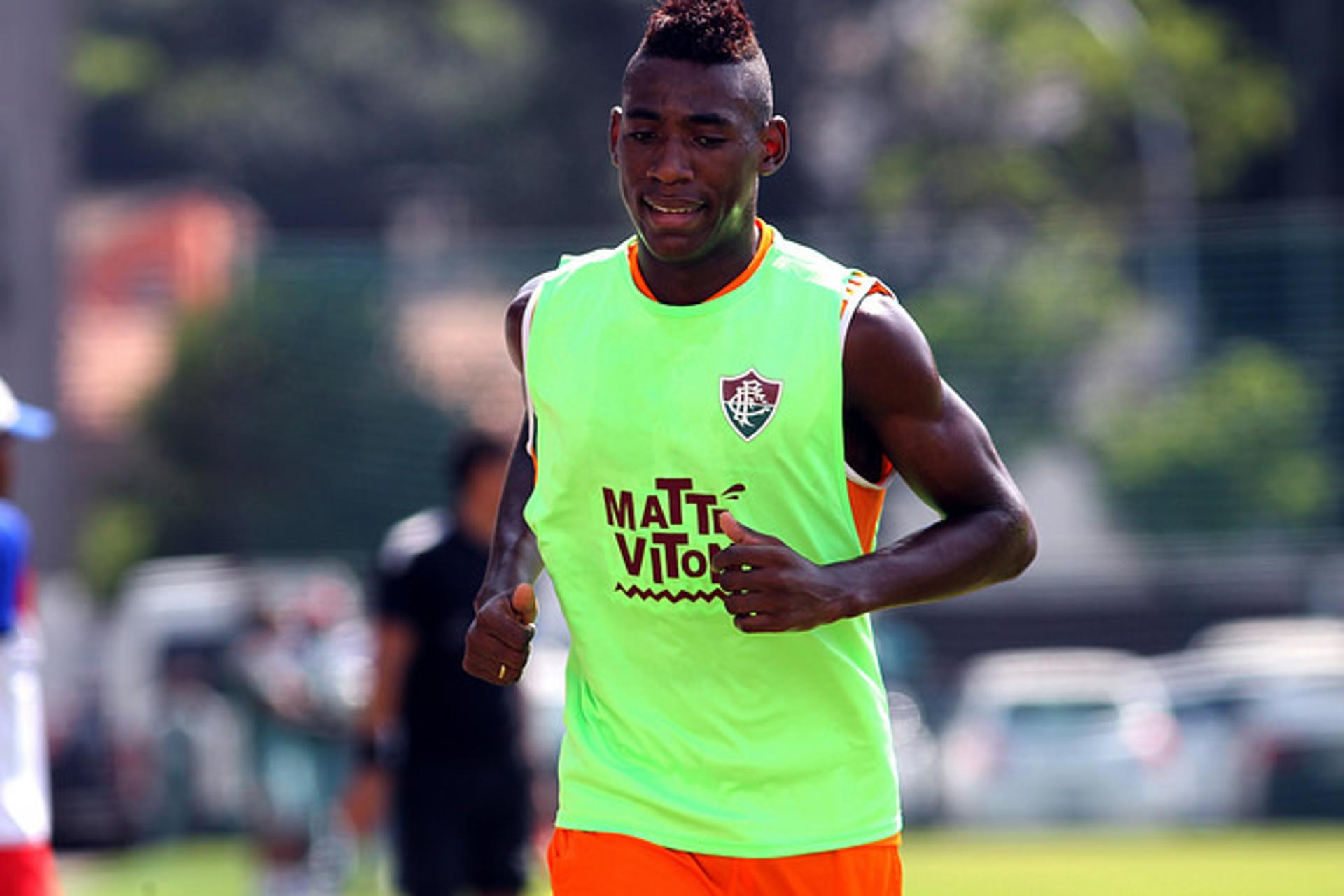 Léo Pelé, lateral-esquerdo do Fluminense (Foto: Nelson Perez/F.F.C.)