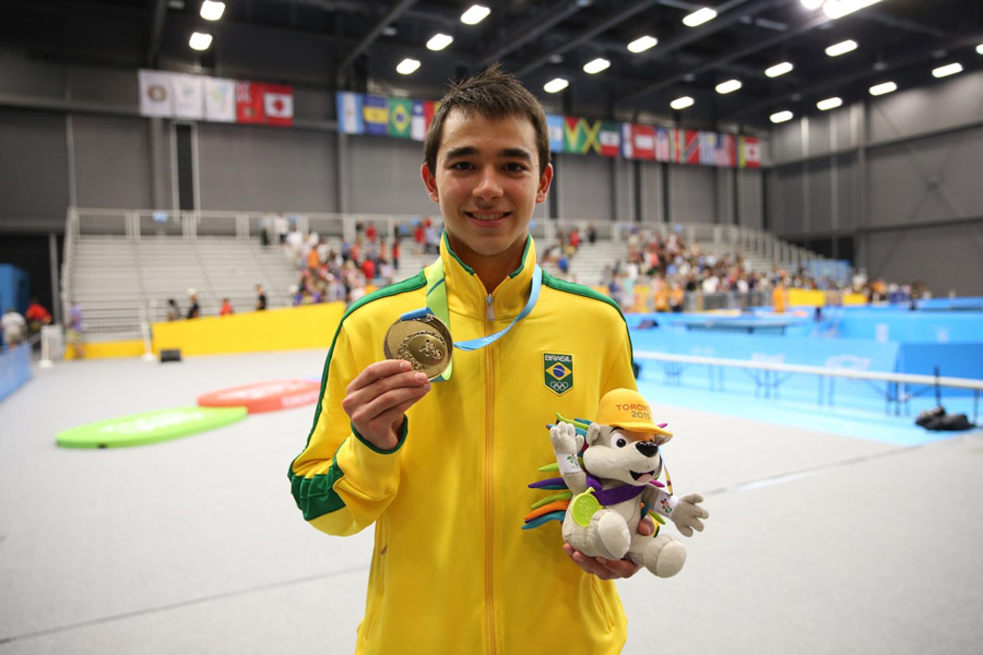 Hugo Calderano (Foto: Saulo Cruz/Exemplus/COB)