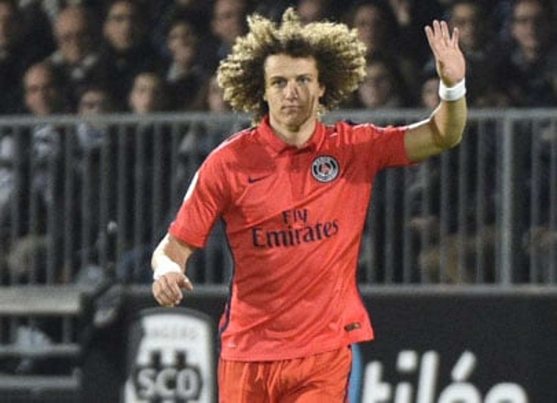 HOME - Angers x PSG - Campeonato Francês - David Luiz (Foto: Damien Meyer/AFP)