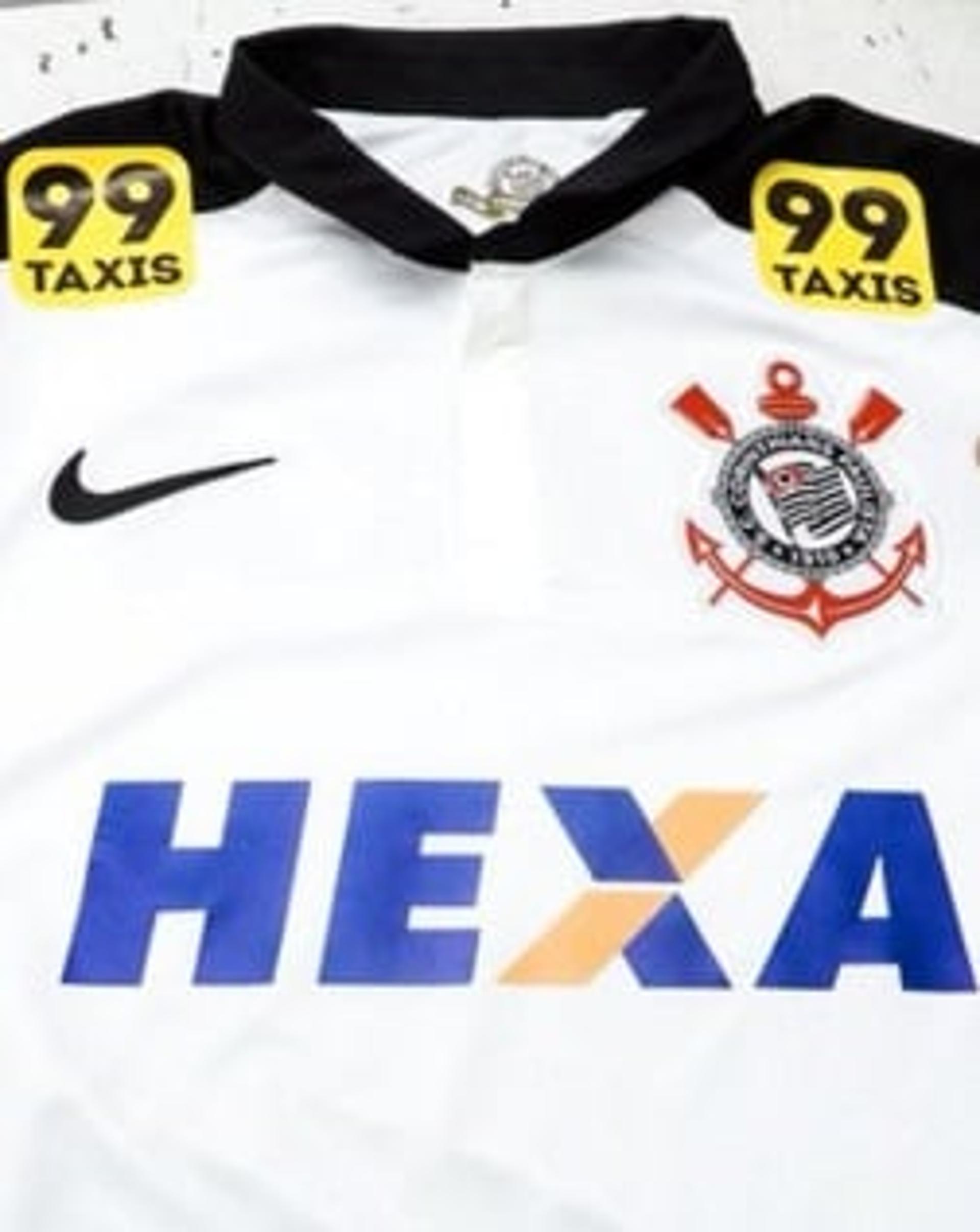 Camisa do Corinthians no jogo de domingo (Foto: Divulgação)