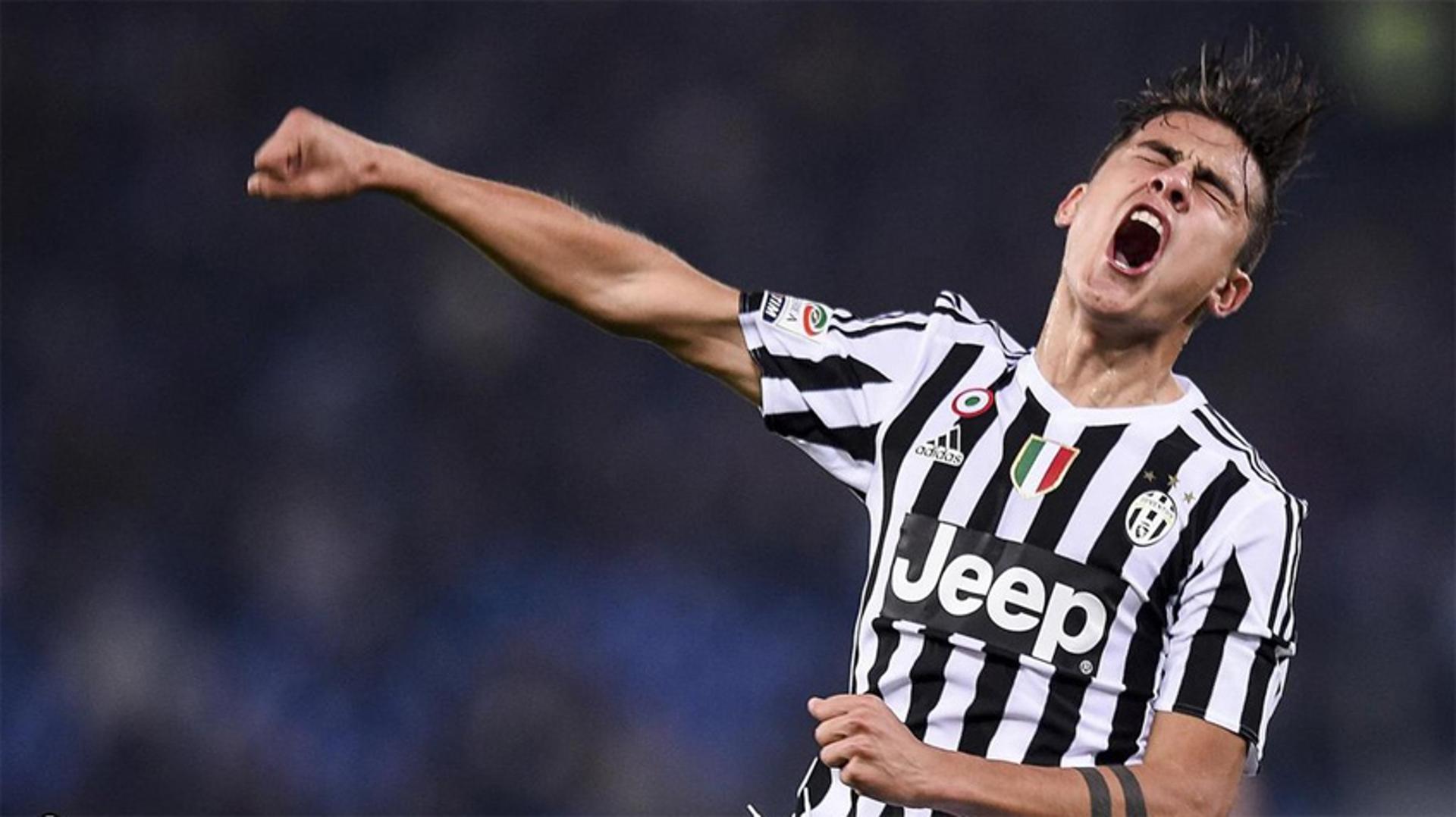 Paulo Dybala, em comemoração de gol da Juventus (Foto: Divulgação)