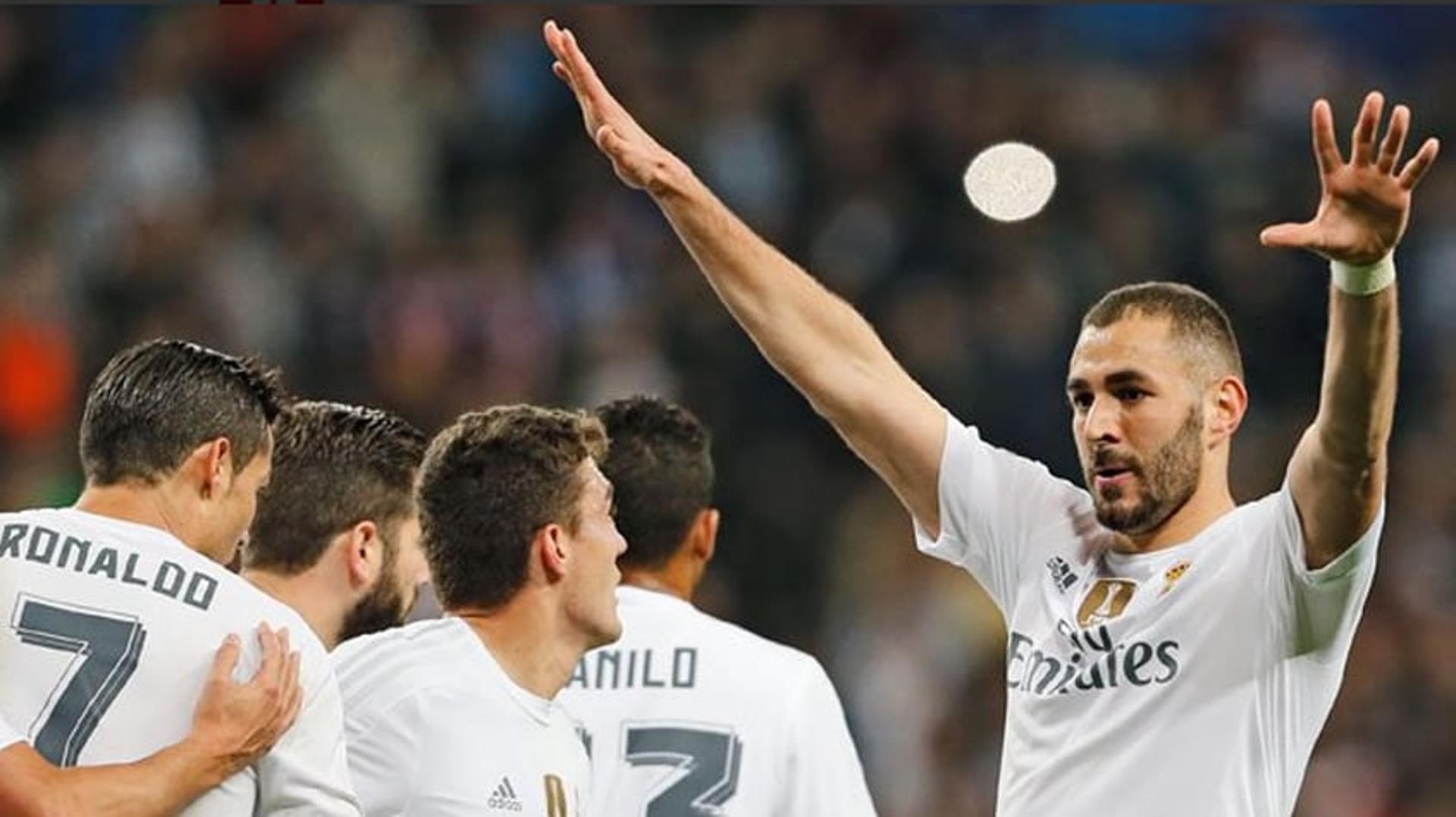 Real Madrid x Malmo - Benzema (Foto: Divulgação)