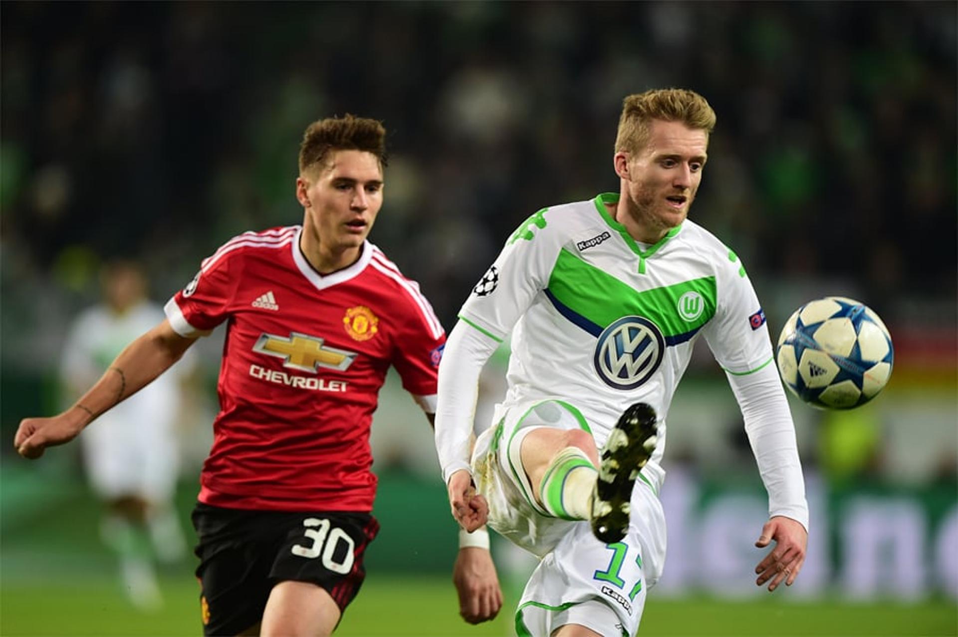 WOLFSBURG X MANCHESTER UNITED (Foto:AFP)