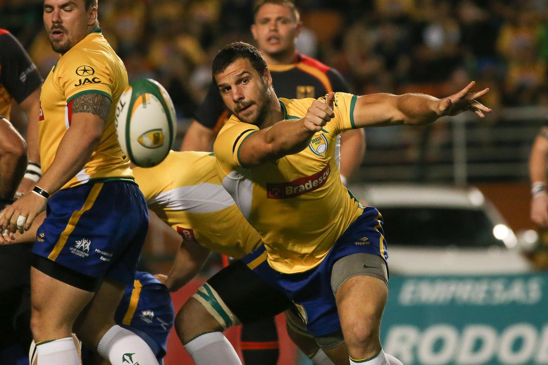 Seleção Brasileira de Rugby pelo torneio Sul-Americano em 2015 (Foto: Divulgação)